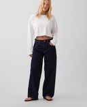 Jean The Hailey Extra Baggy-Bleu marine - 002