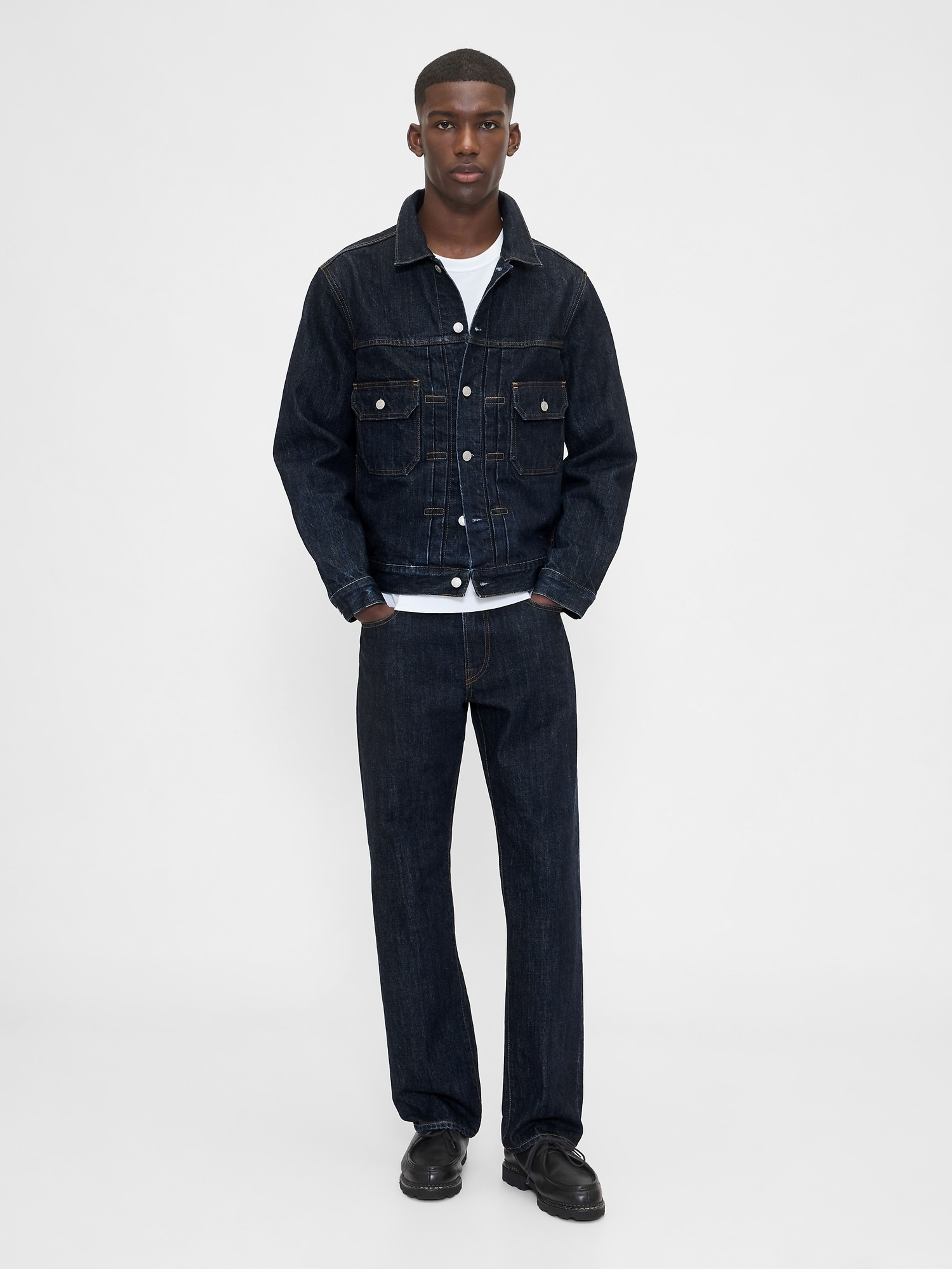 Herren-Jeans Relaxed Straight