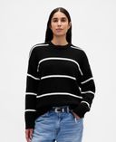 Pull oversize en coton Brannan Bear-Noir - 004