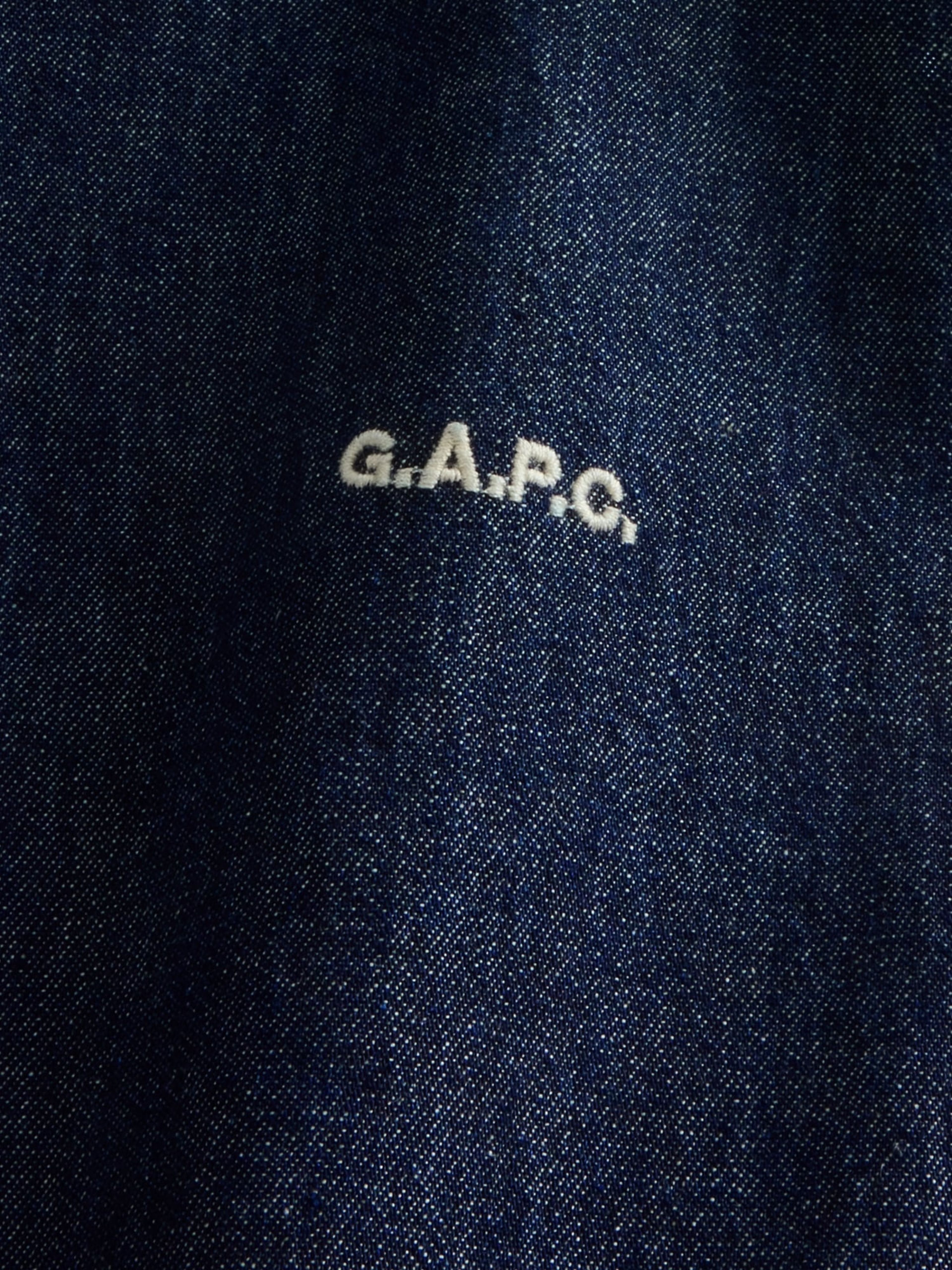 Relaxed denim overhemd Gap × A.P.C. unisex - 005