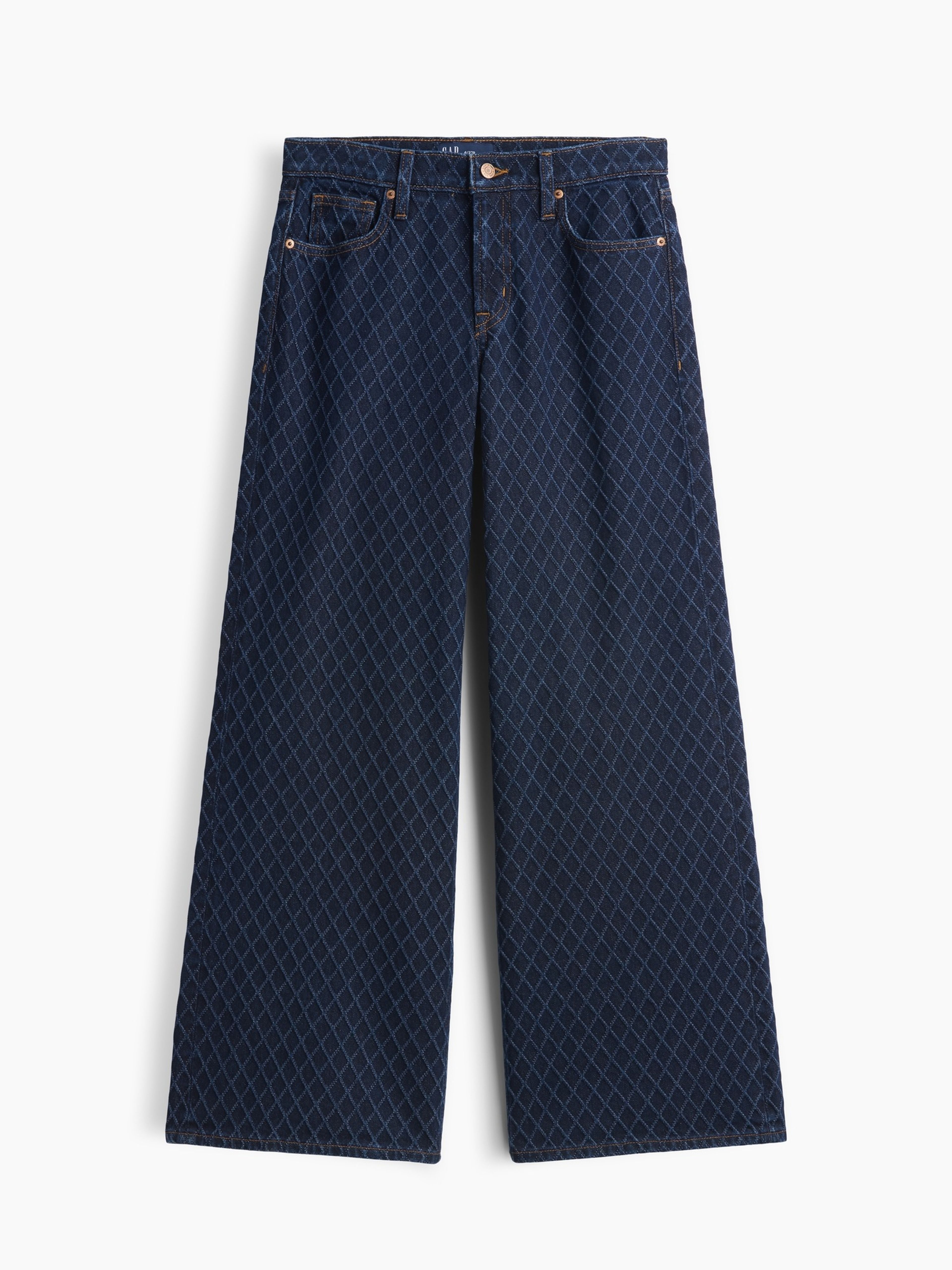 Mid Rise Wide-Leg Jeans - 007