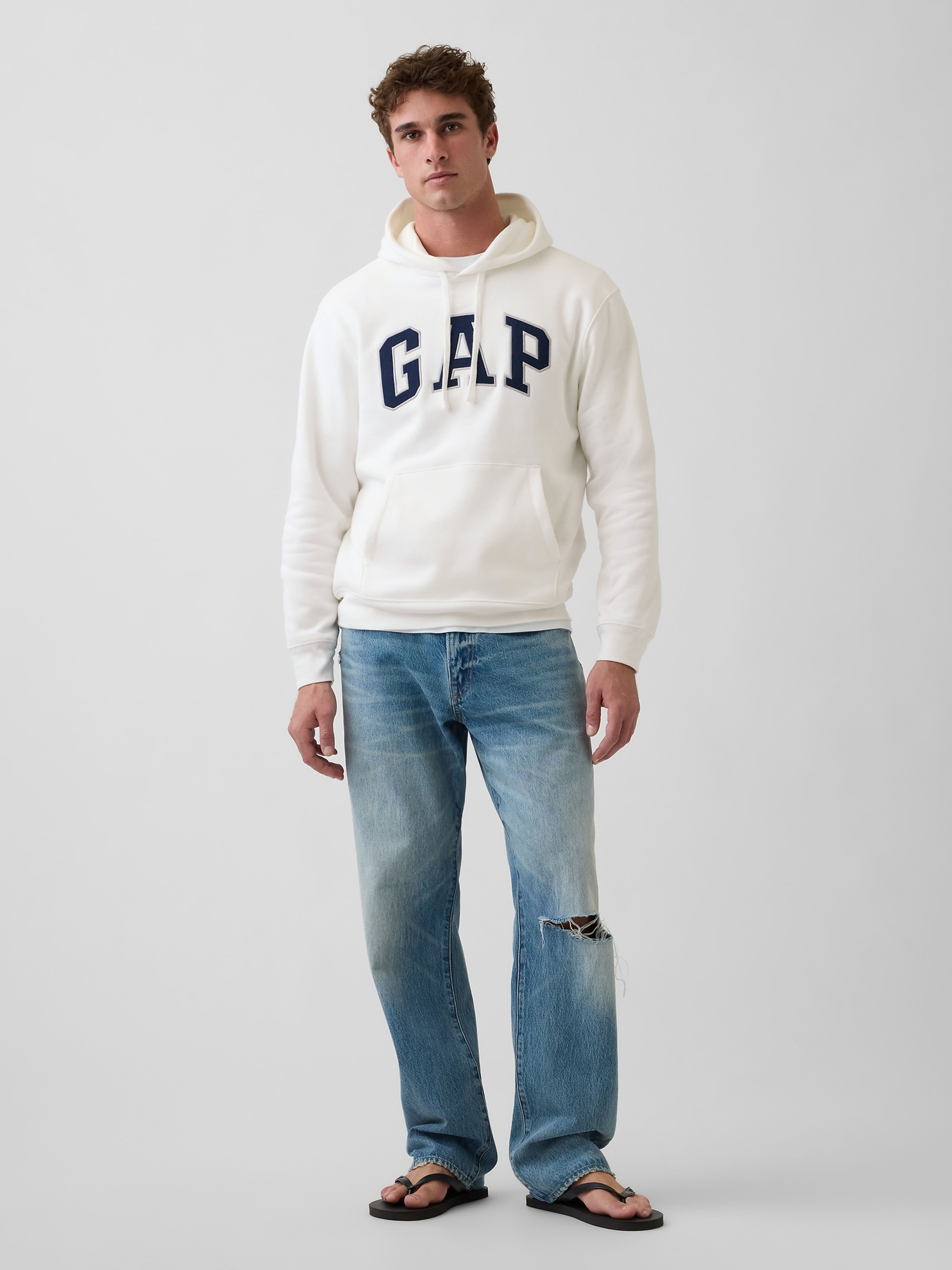 VintageSoft Hoodie unisex mit Logo - 002