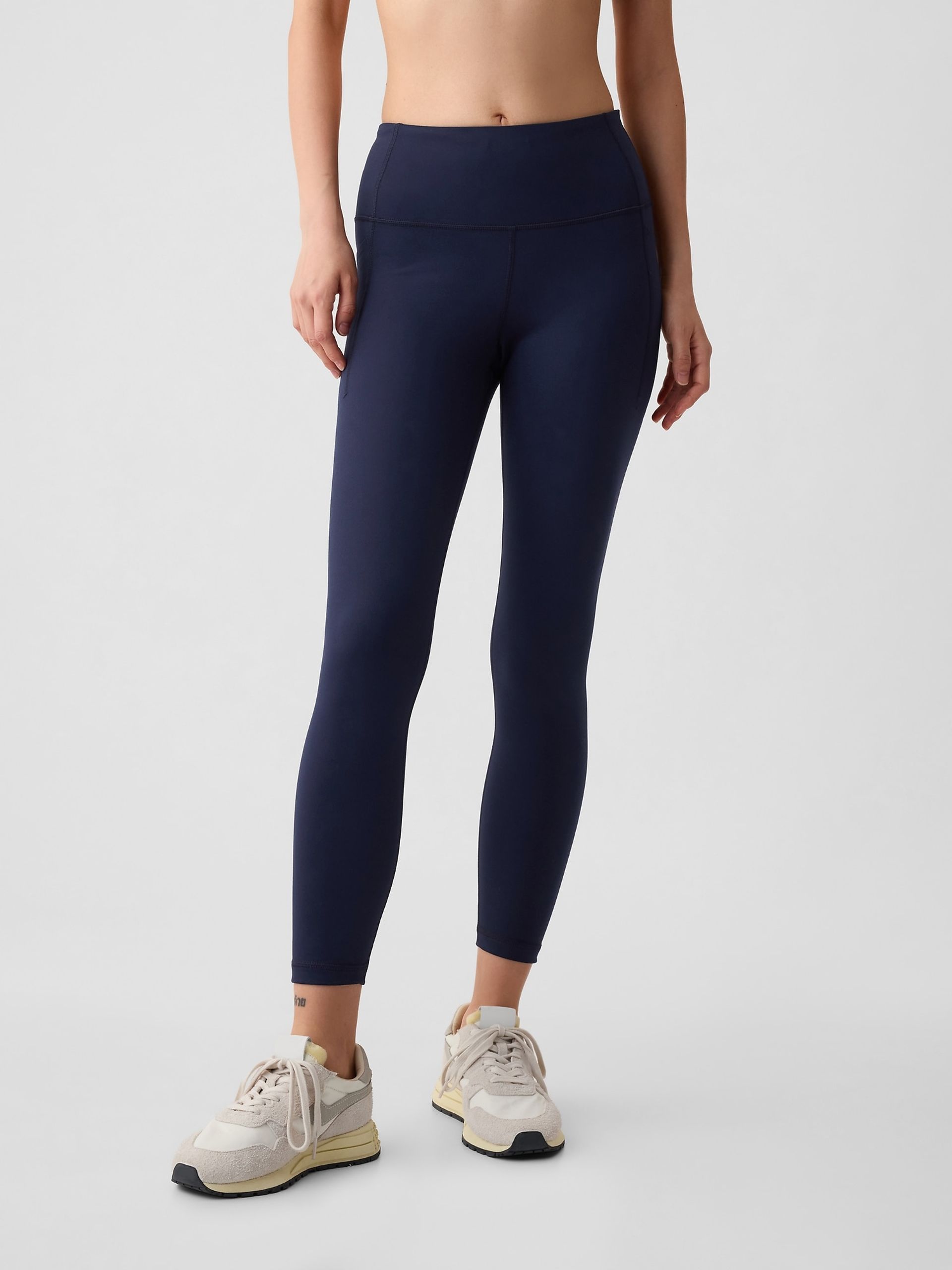 Sport leggings GapFit High Rise Power 7/8 - 001