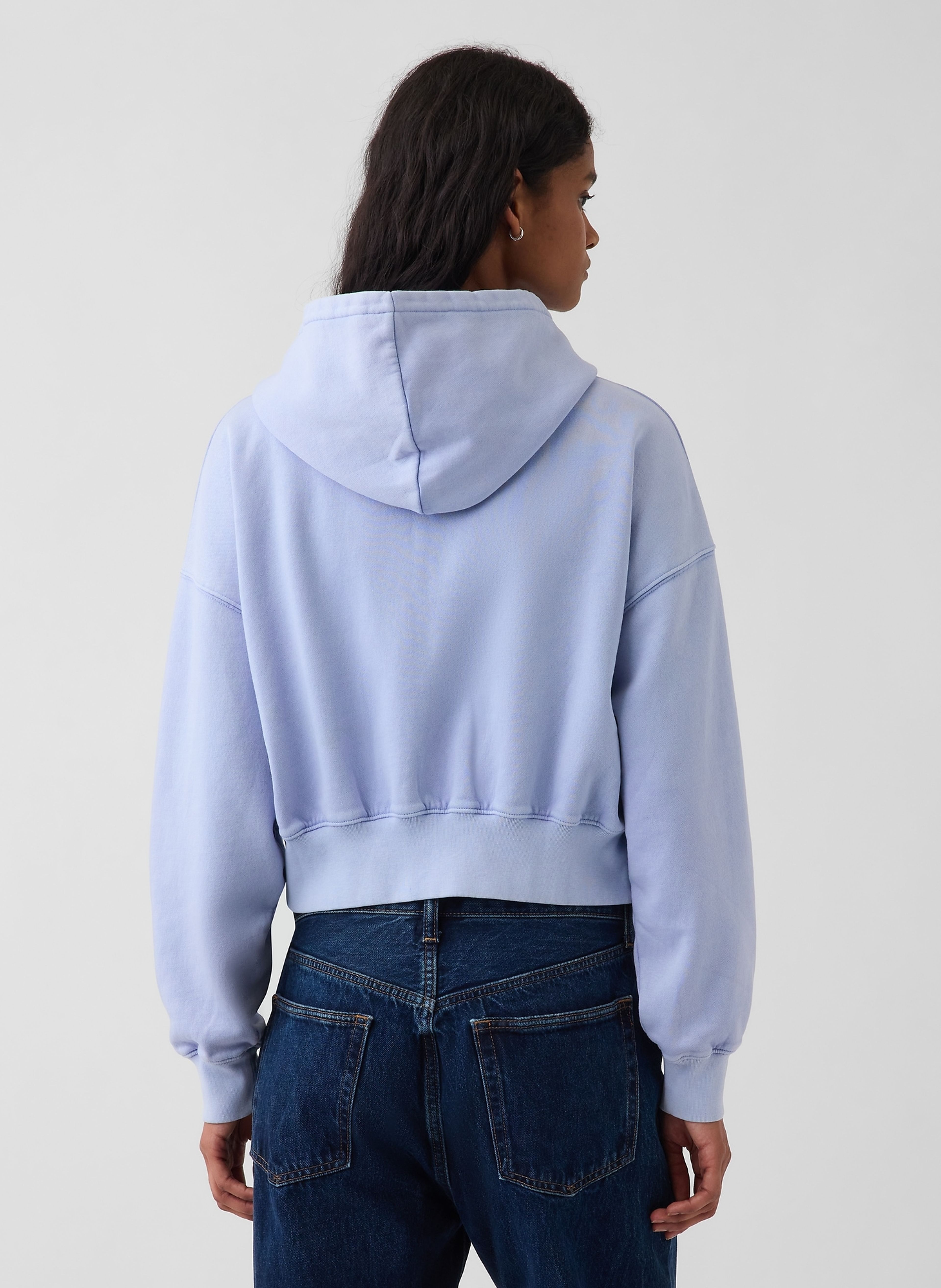 Oversize mikina VintageSoft s logom - 003