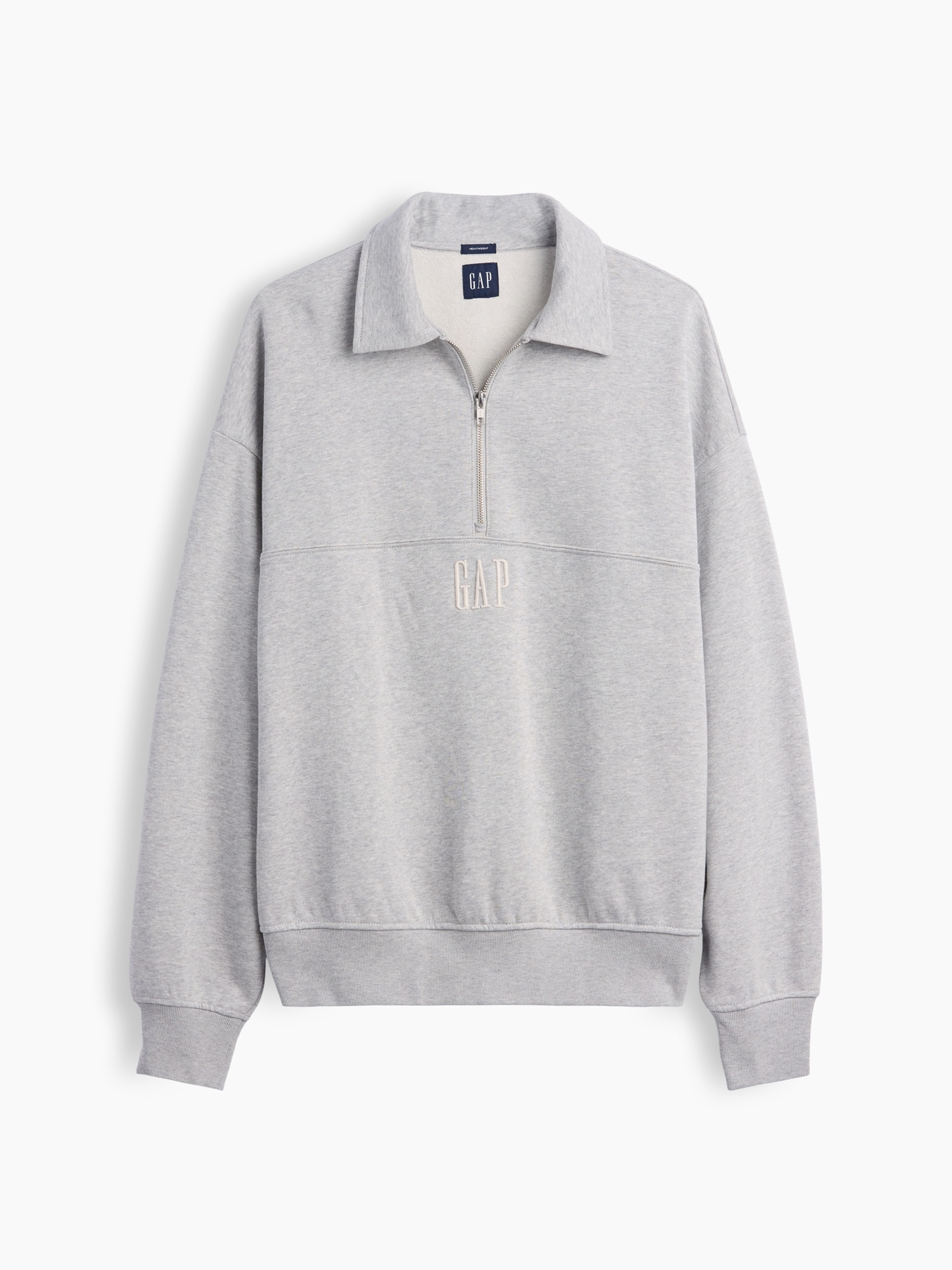 Oversize mikina Heavyweight s logem - 005