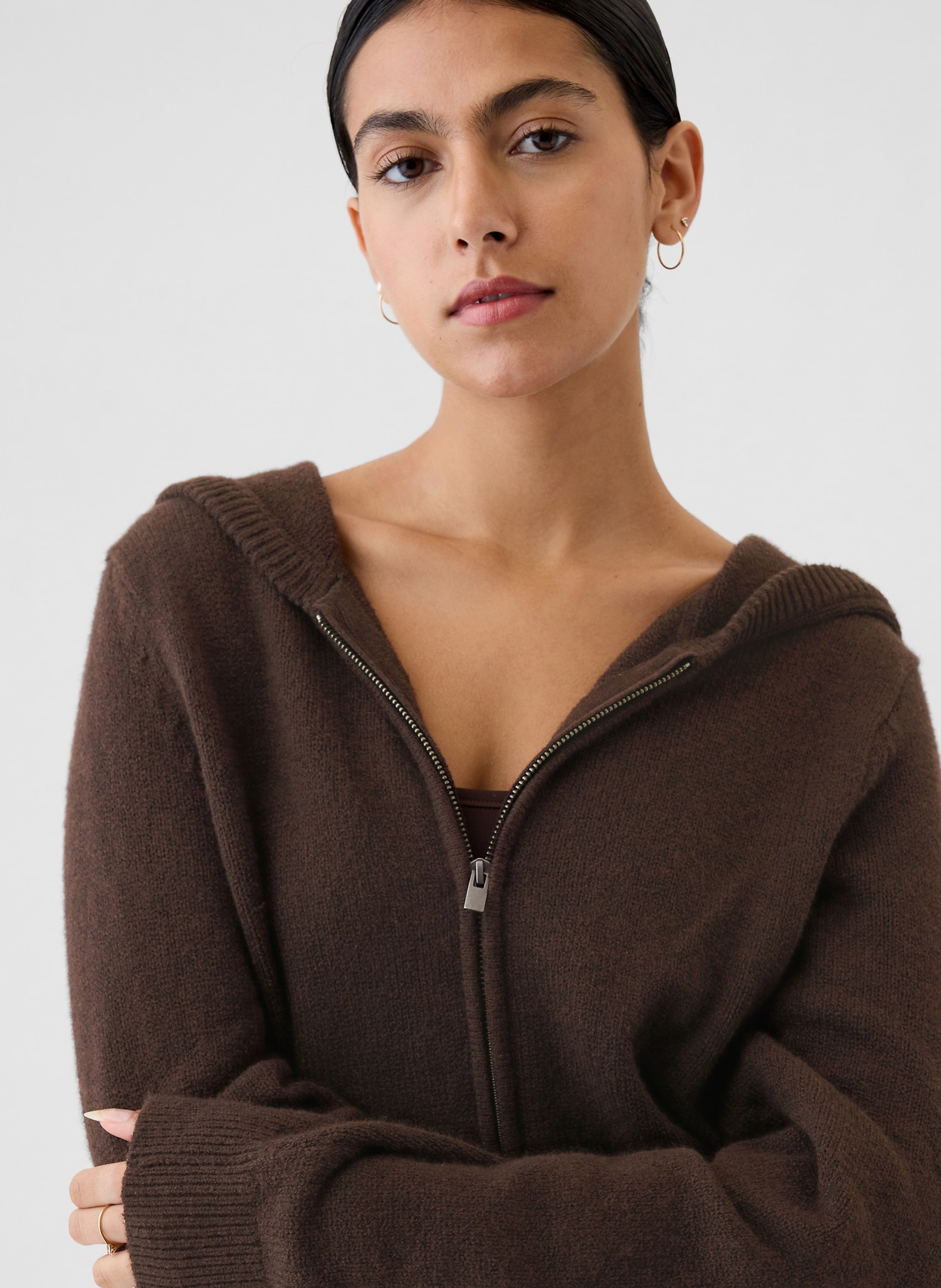 Sweter na zamek CashSoft - 004