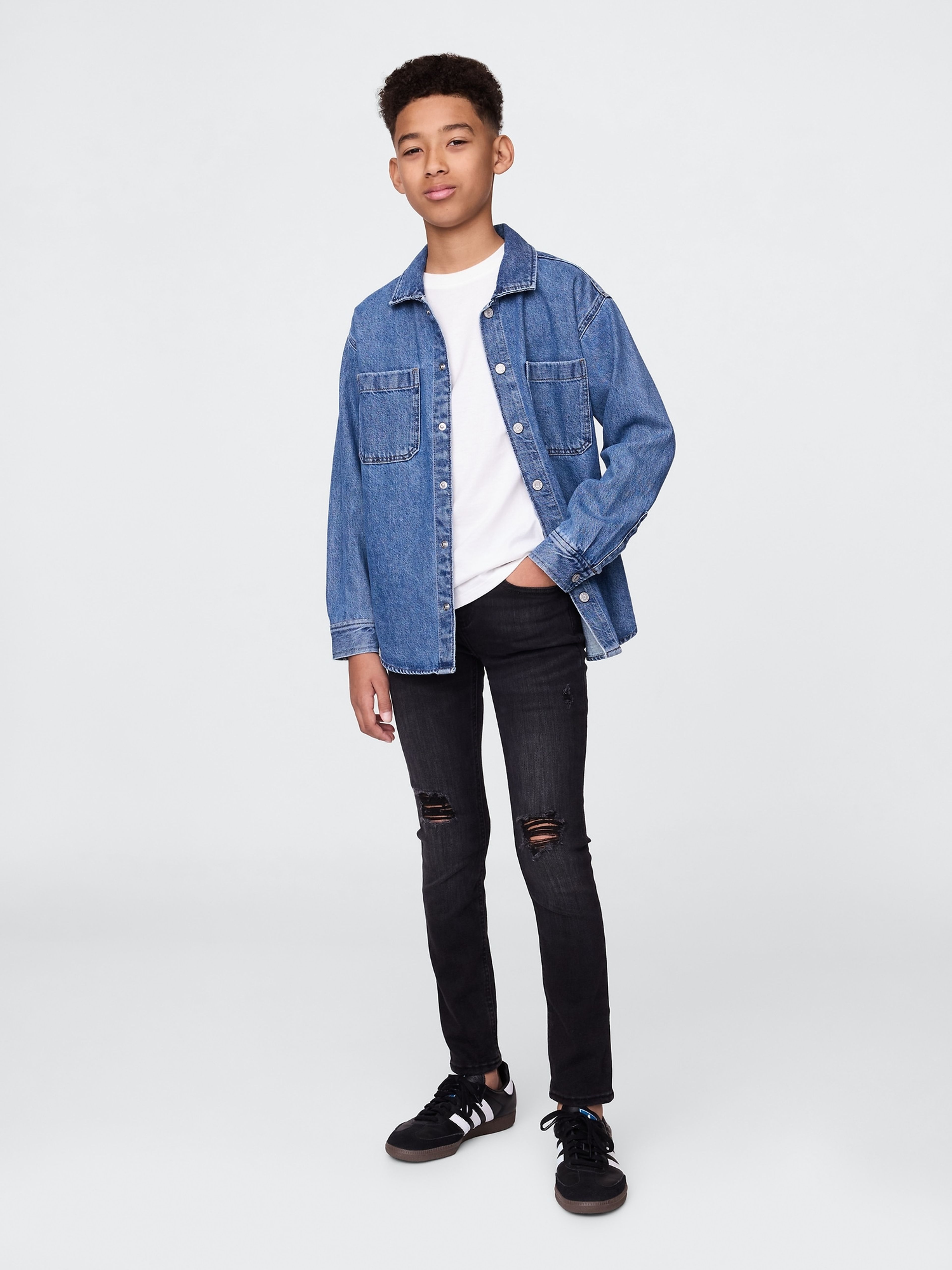Jeansy dziecięce Skinny - 001