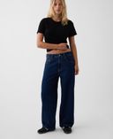 Jean The Hailey Extra Baggy-Bleu marine - 001