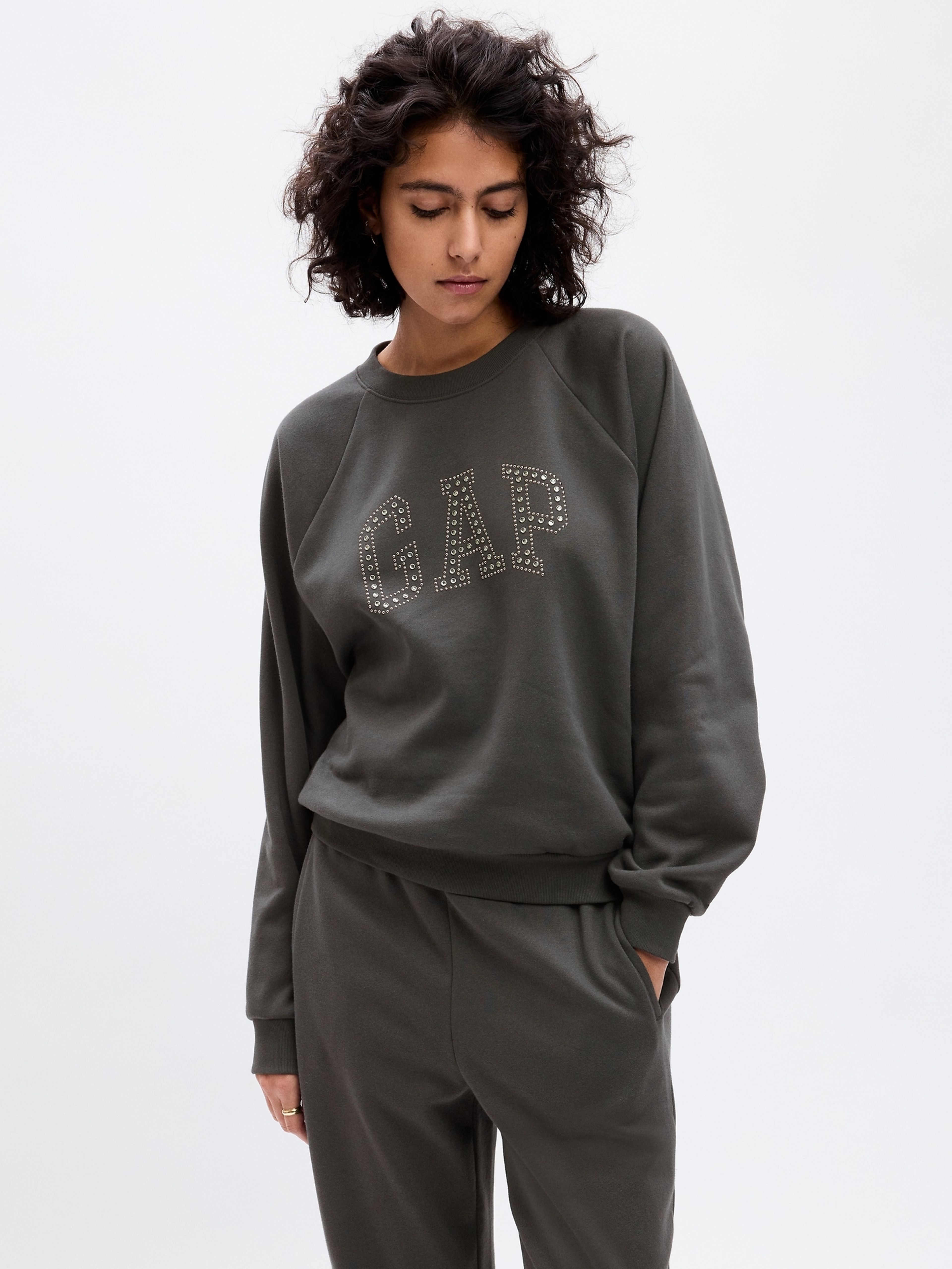 Damen Sweatshirt mit Logo