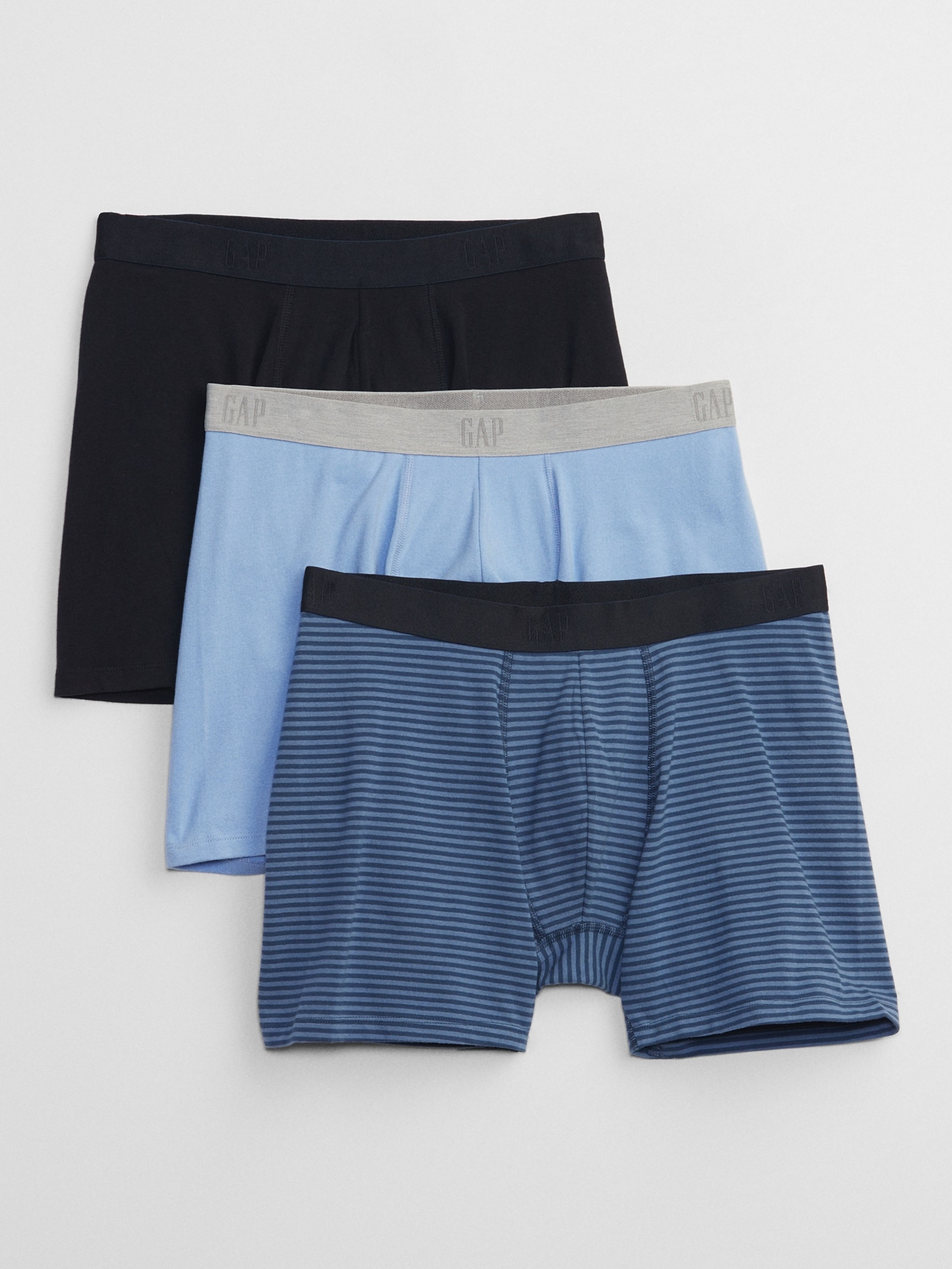 Herren-Boxershorts, 3er-Pack