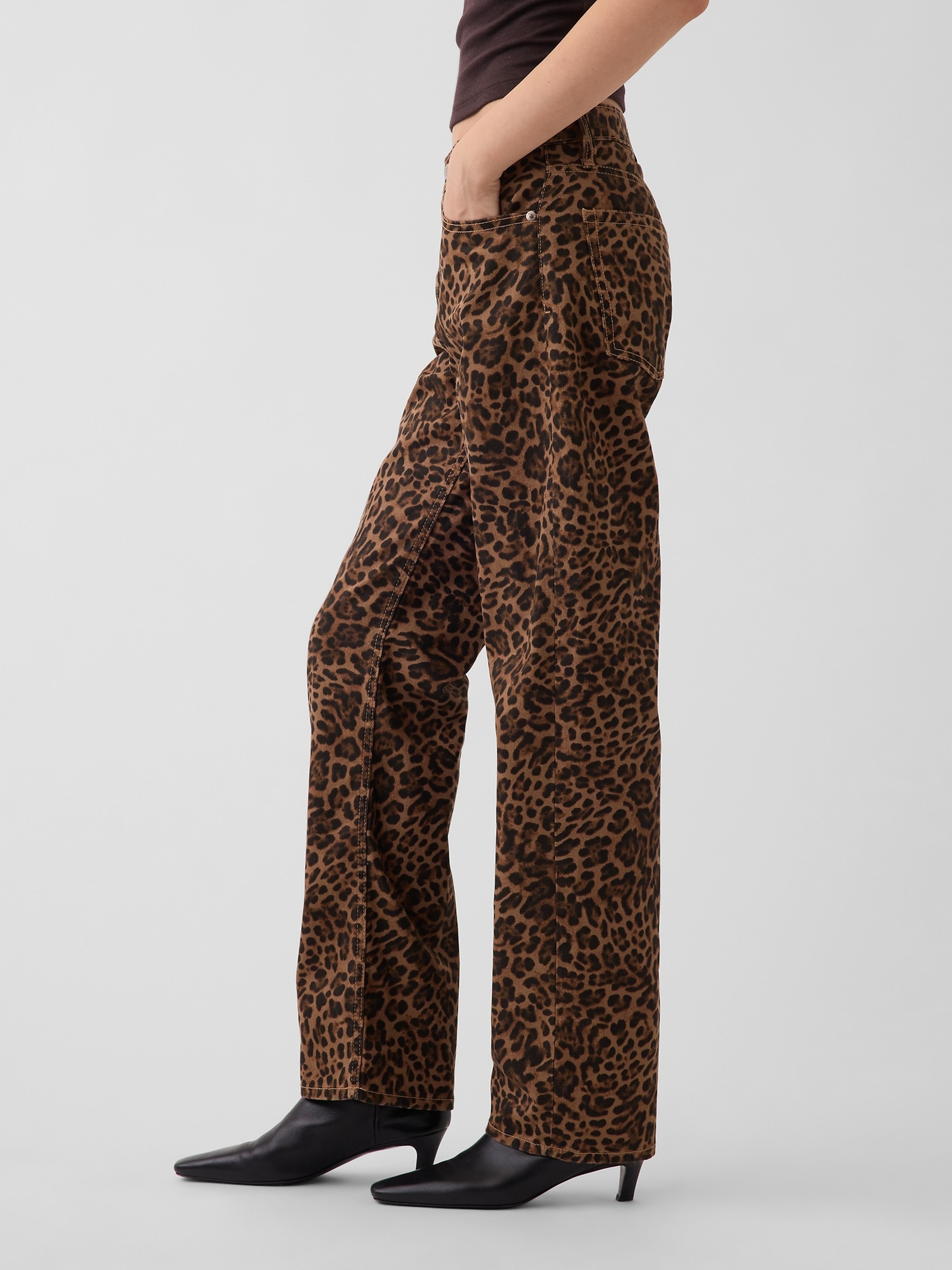 Jean Mid Rise Straight Taper - 003
