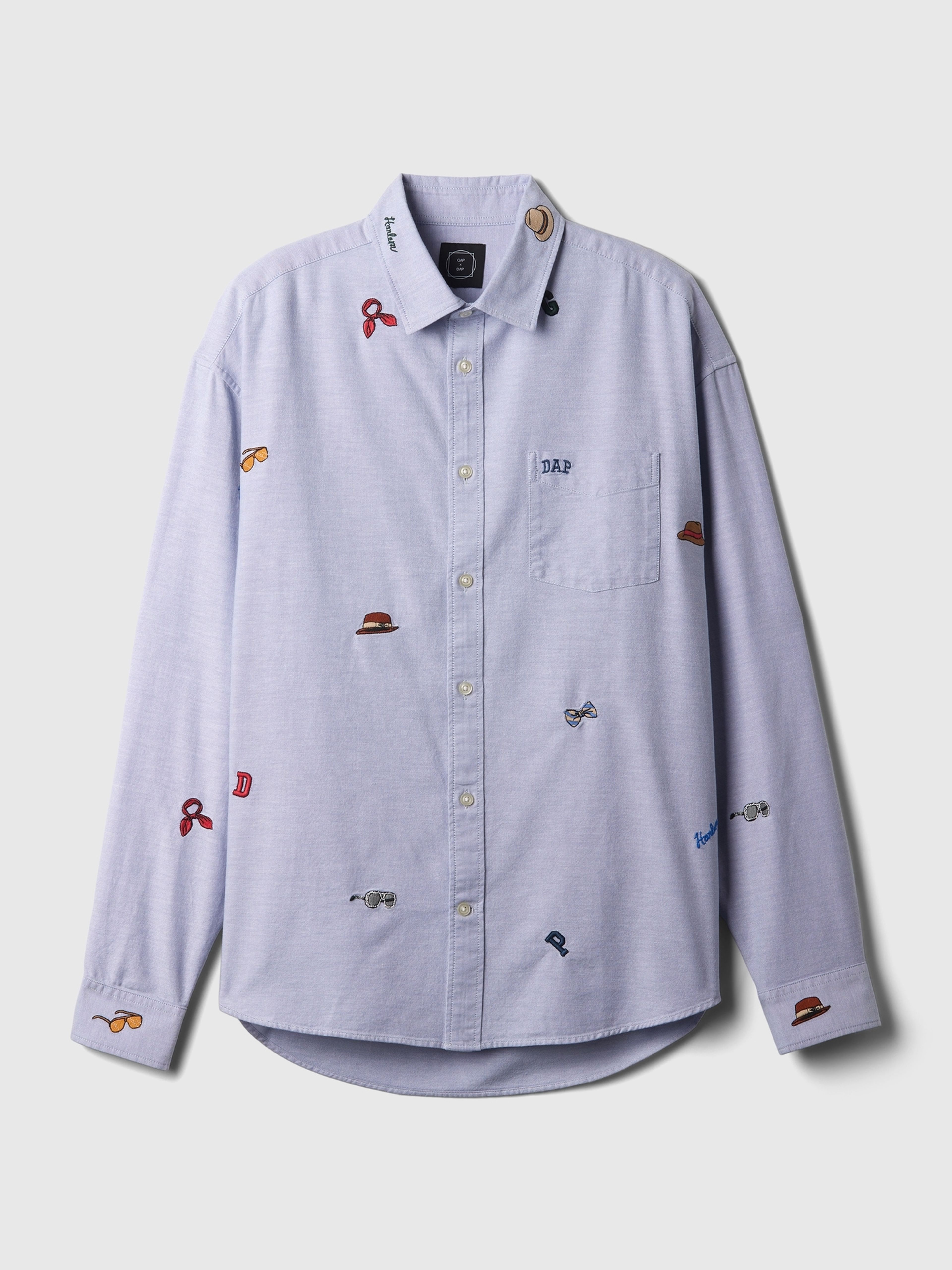 Gap × Dapper Dan Oxford-Hemd - 004