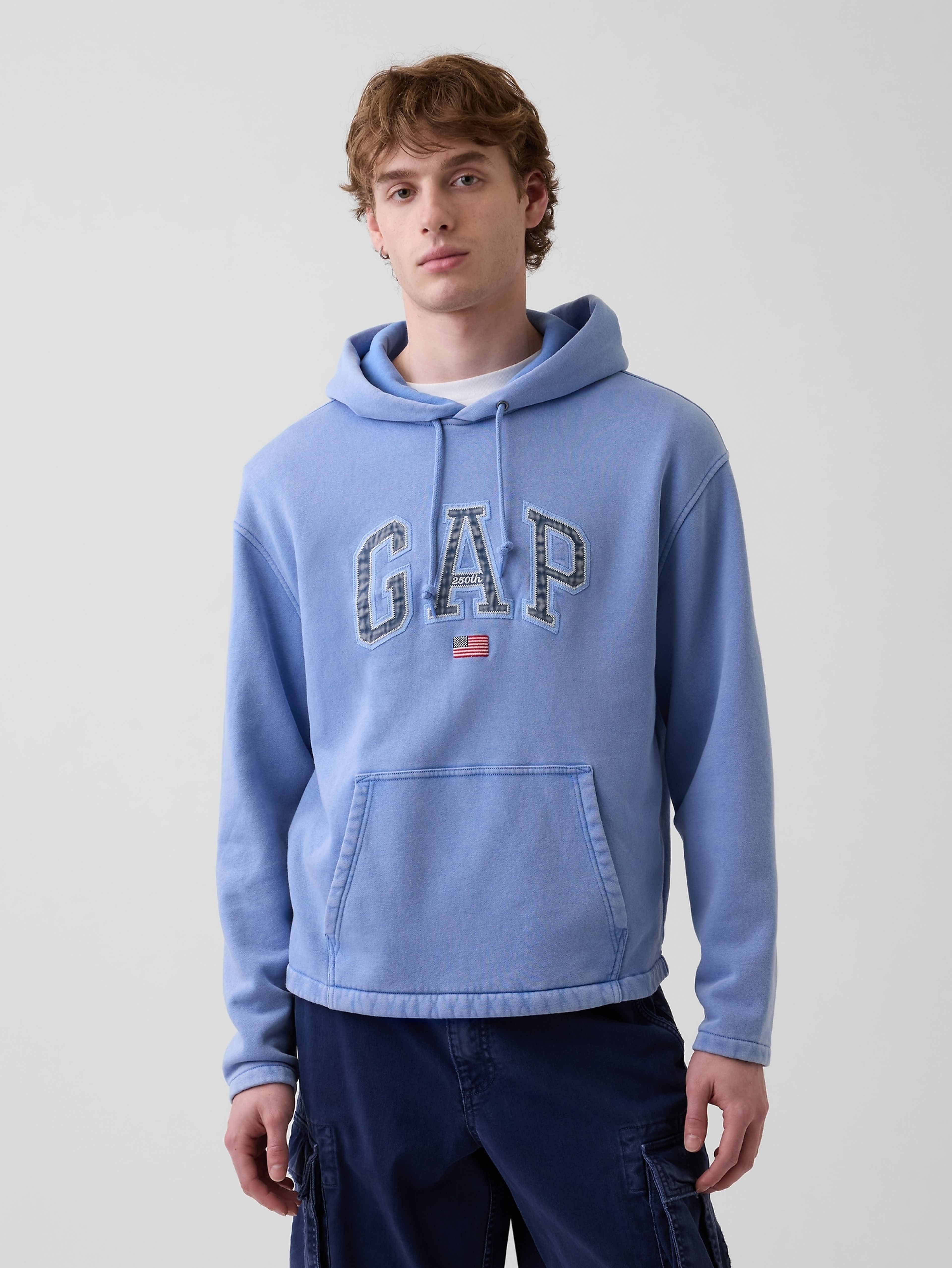 Oversize bluza Americana VintageSoft unisex z logo