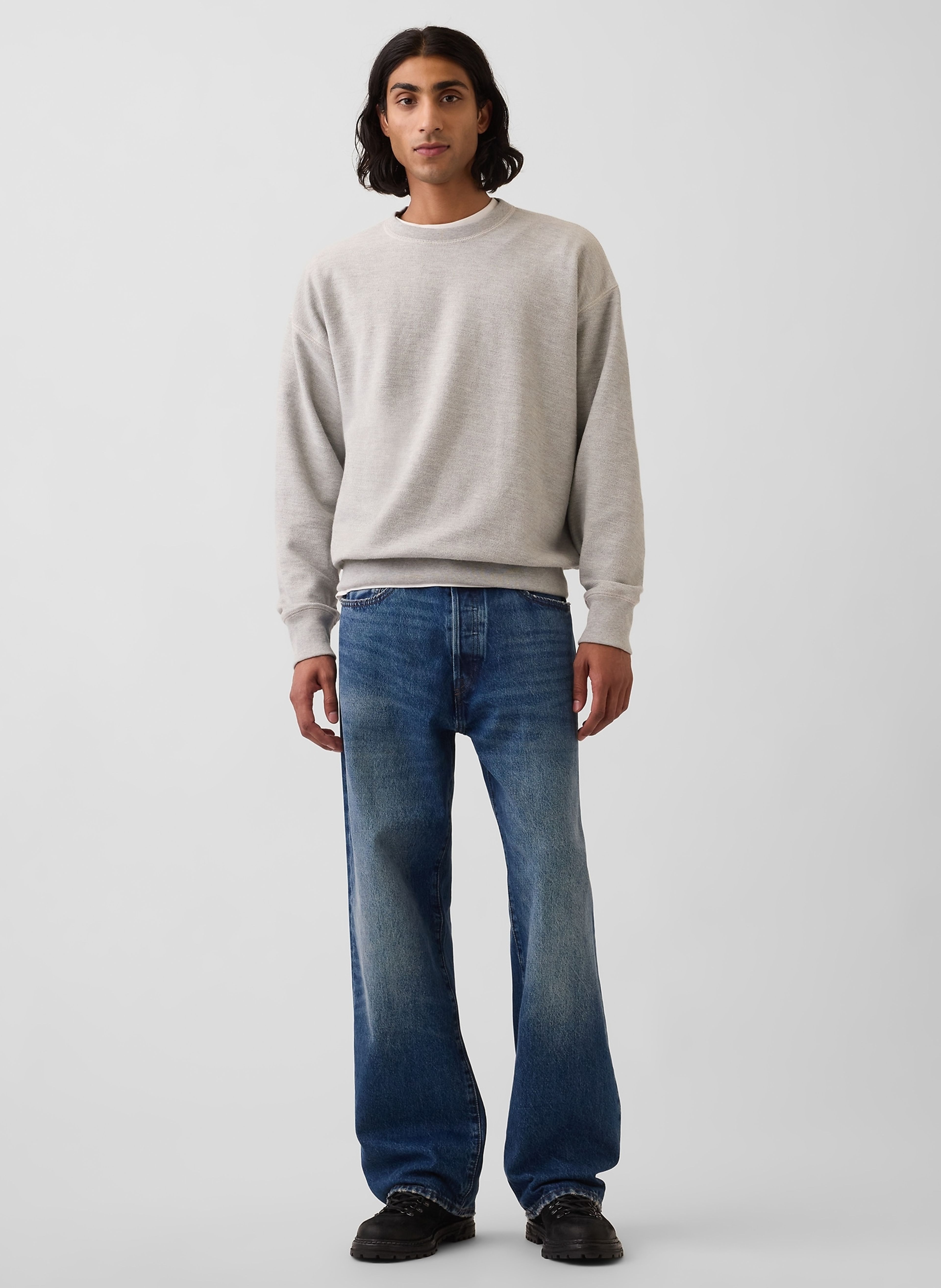 Oversize mikina s logem - 002