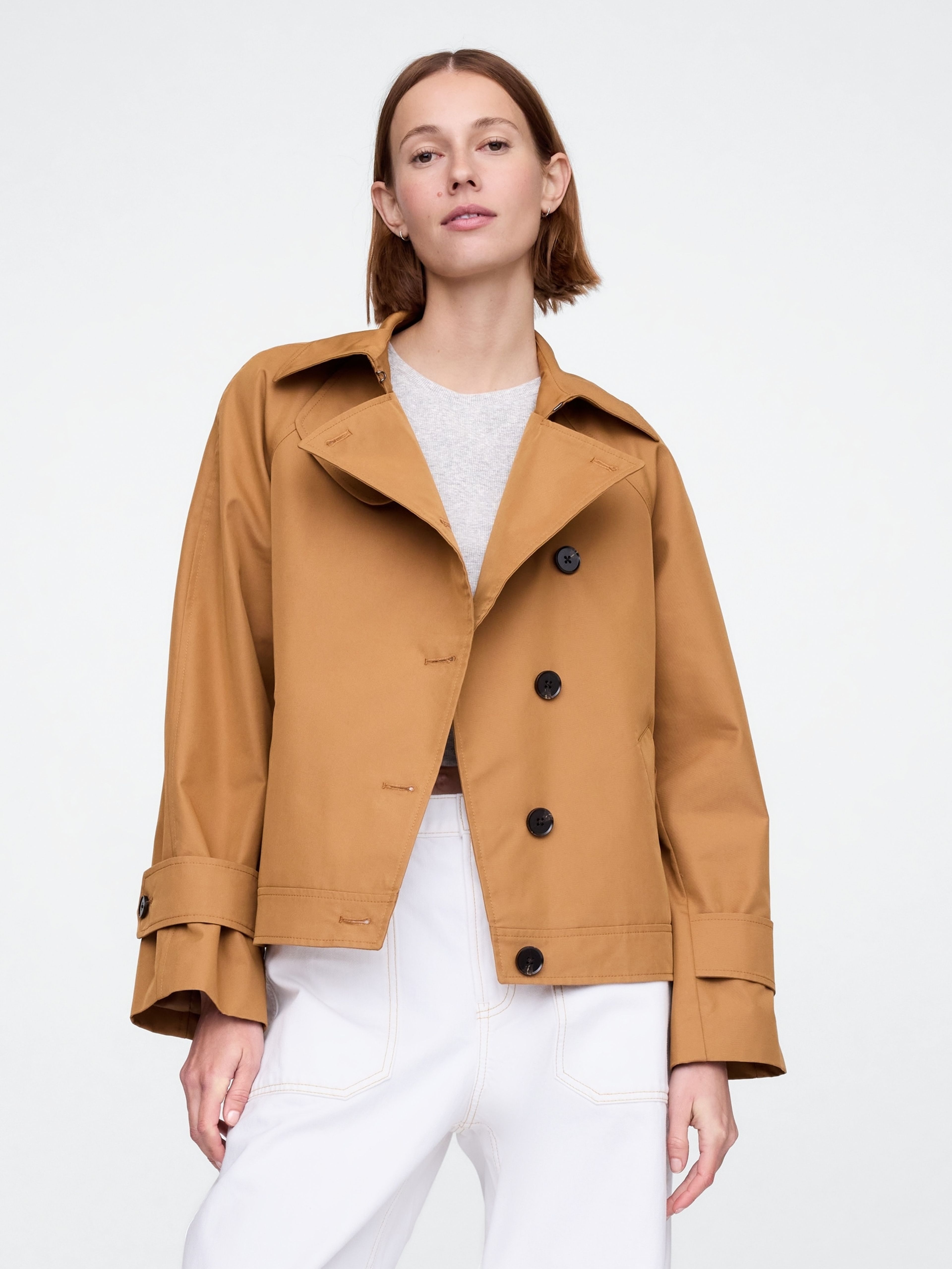 Kurzer Trenchcoat