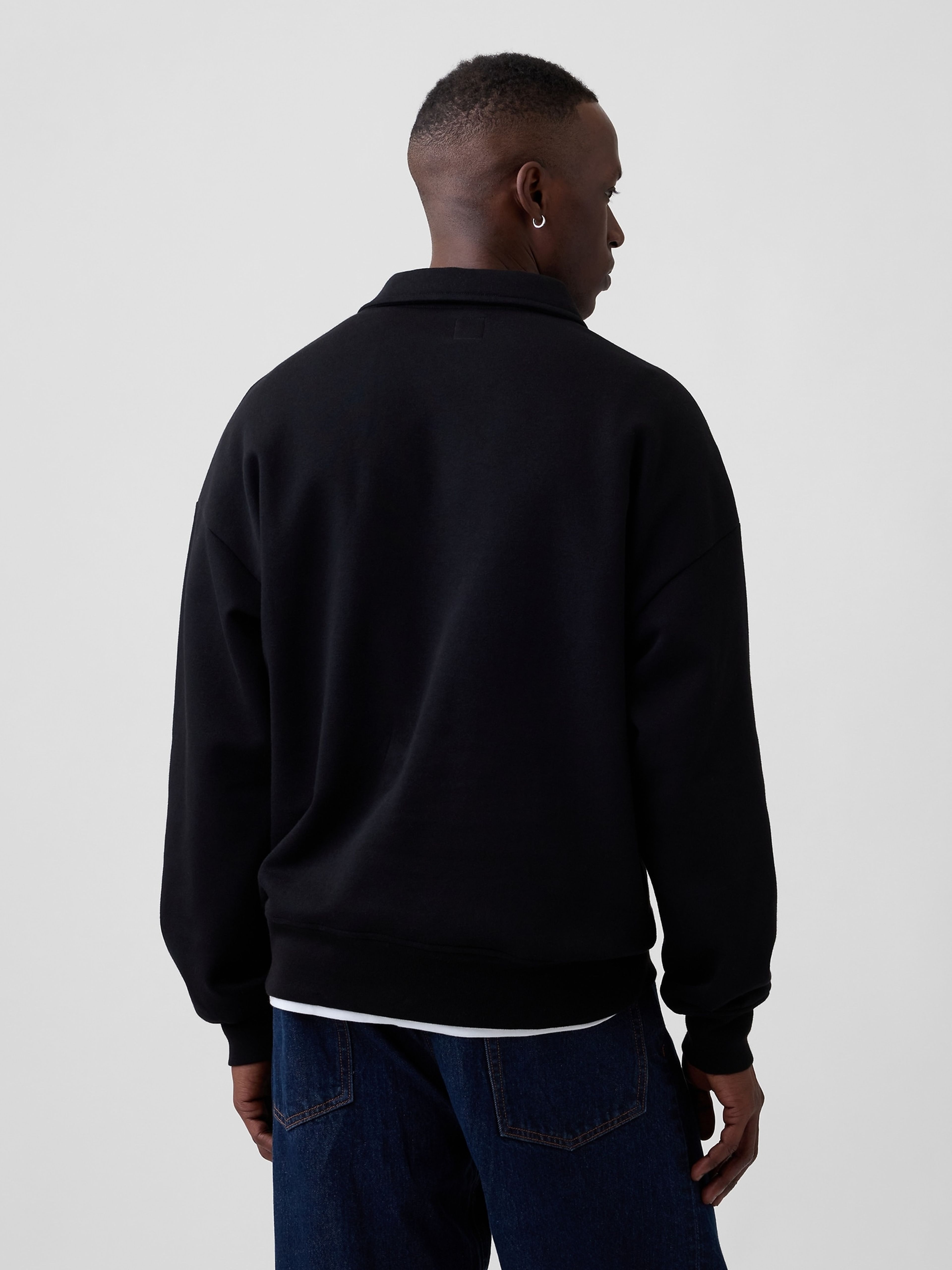 Oversize mikina s logem - 002