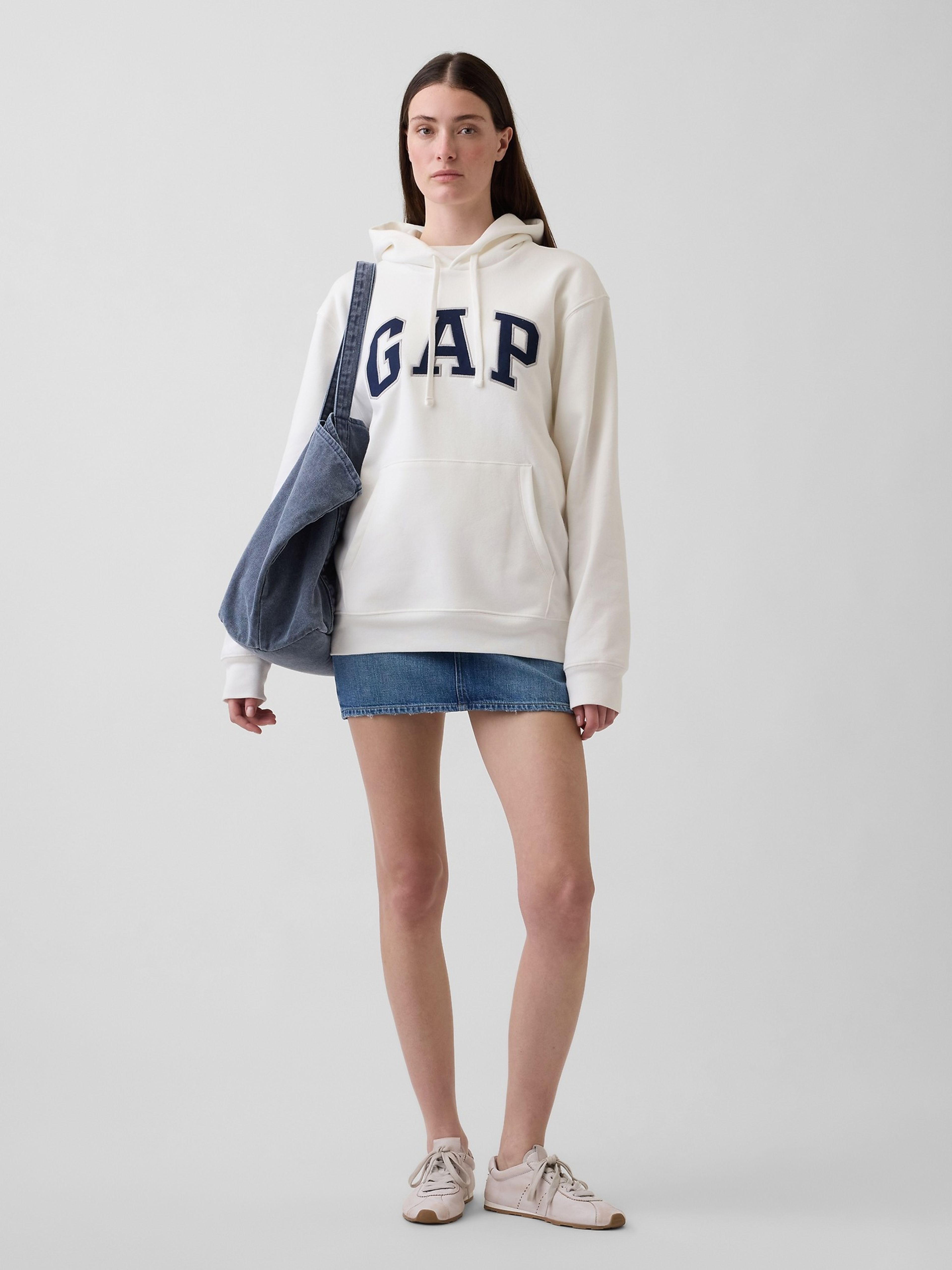 VintageSoft Hoodie unisex mit Logo - 005