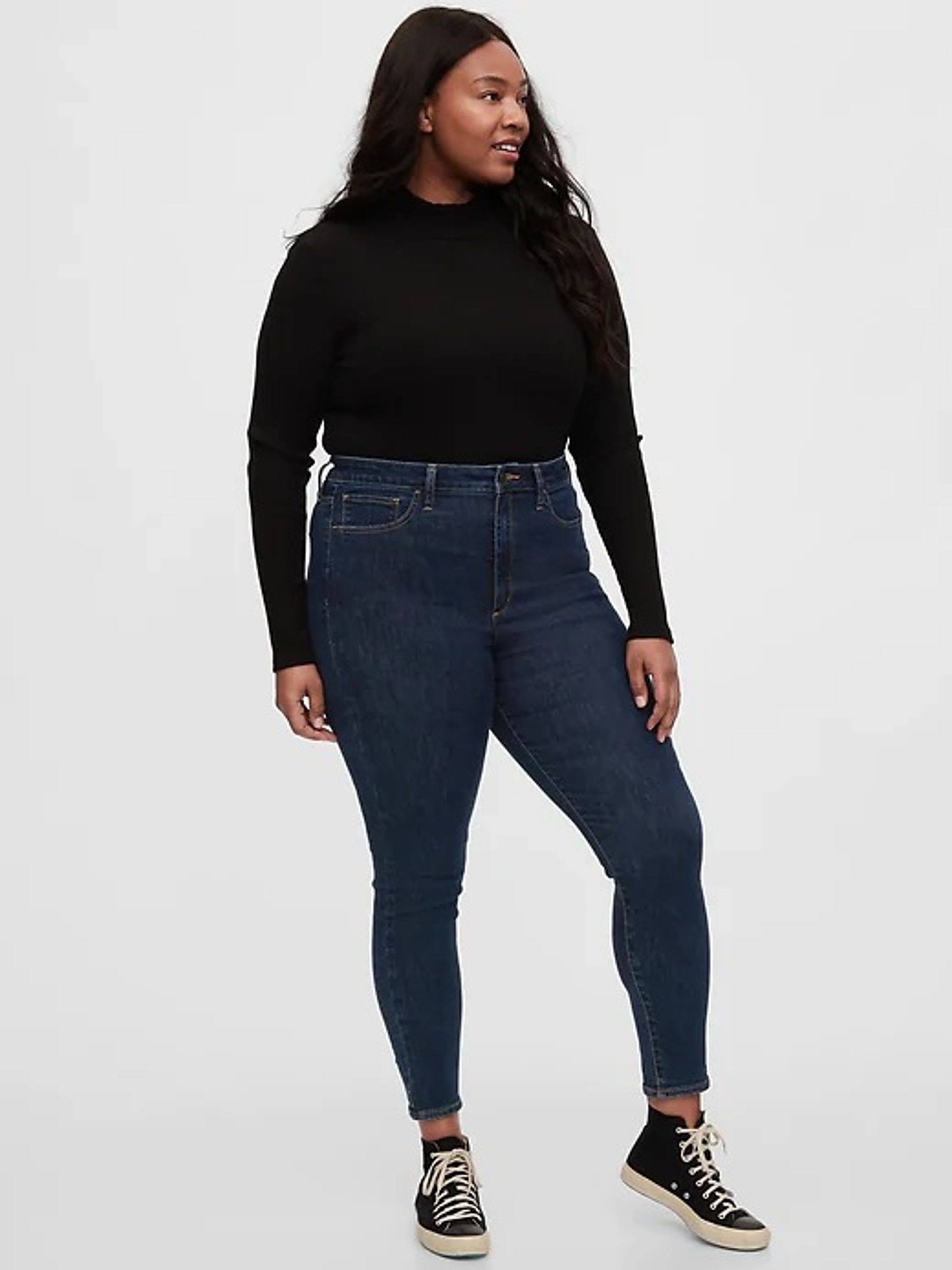 Džínsy High Rise Universal Jeggings - 001