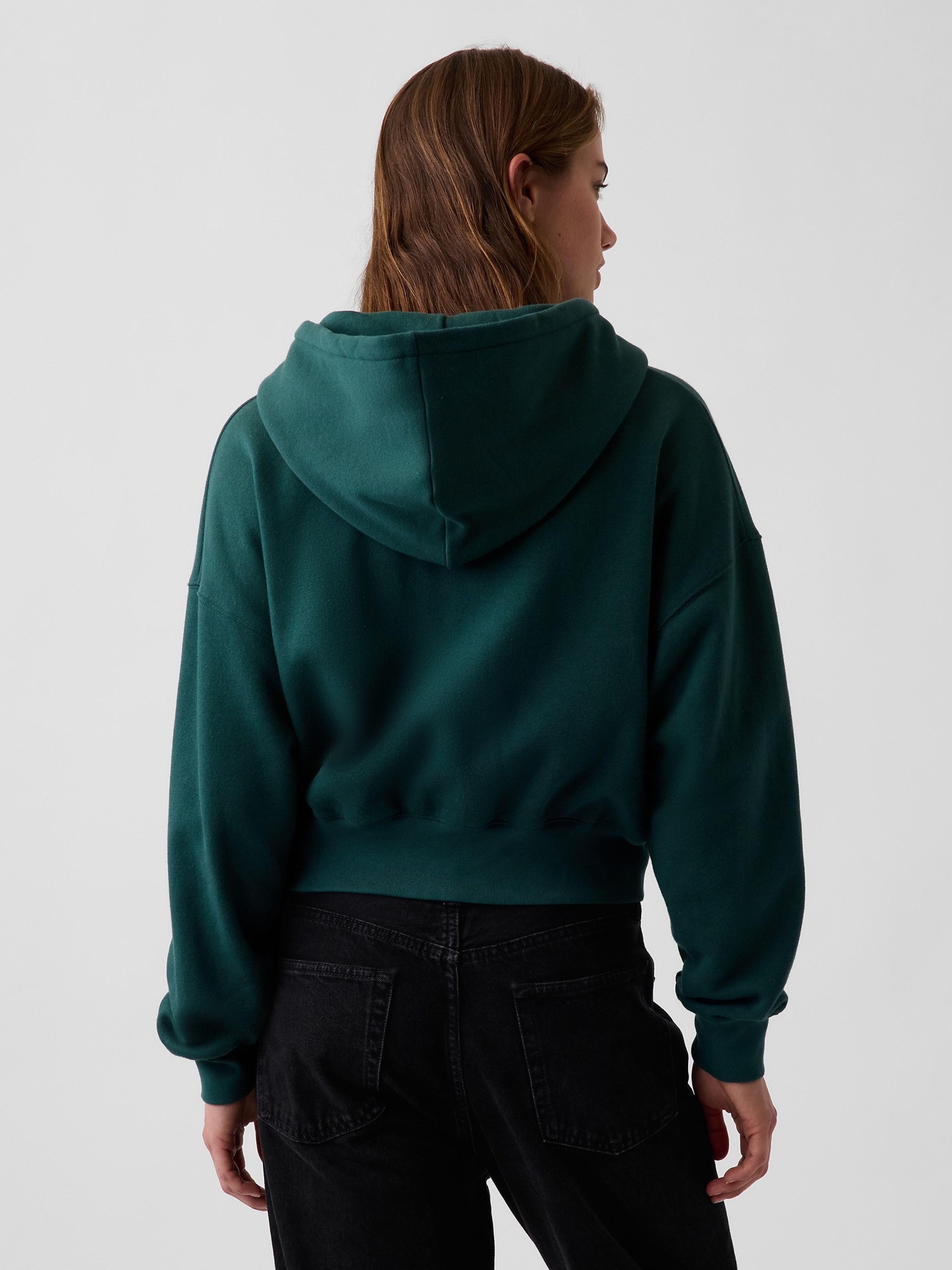 Oversize sweatshirt VintageSoft met logo - 003