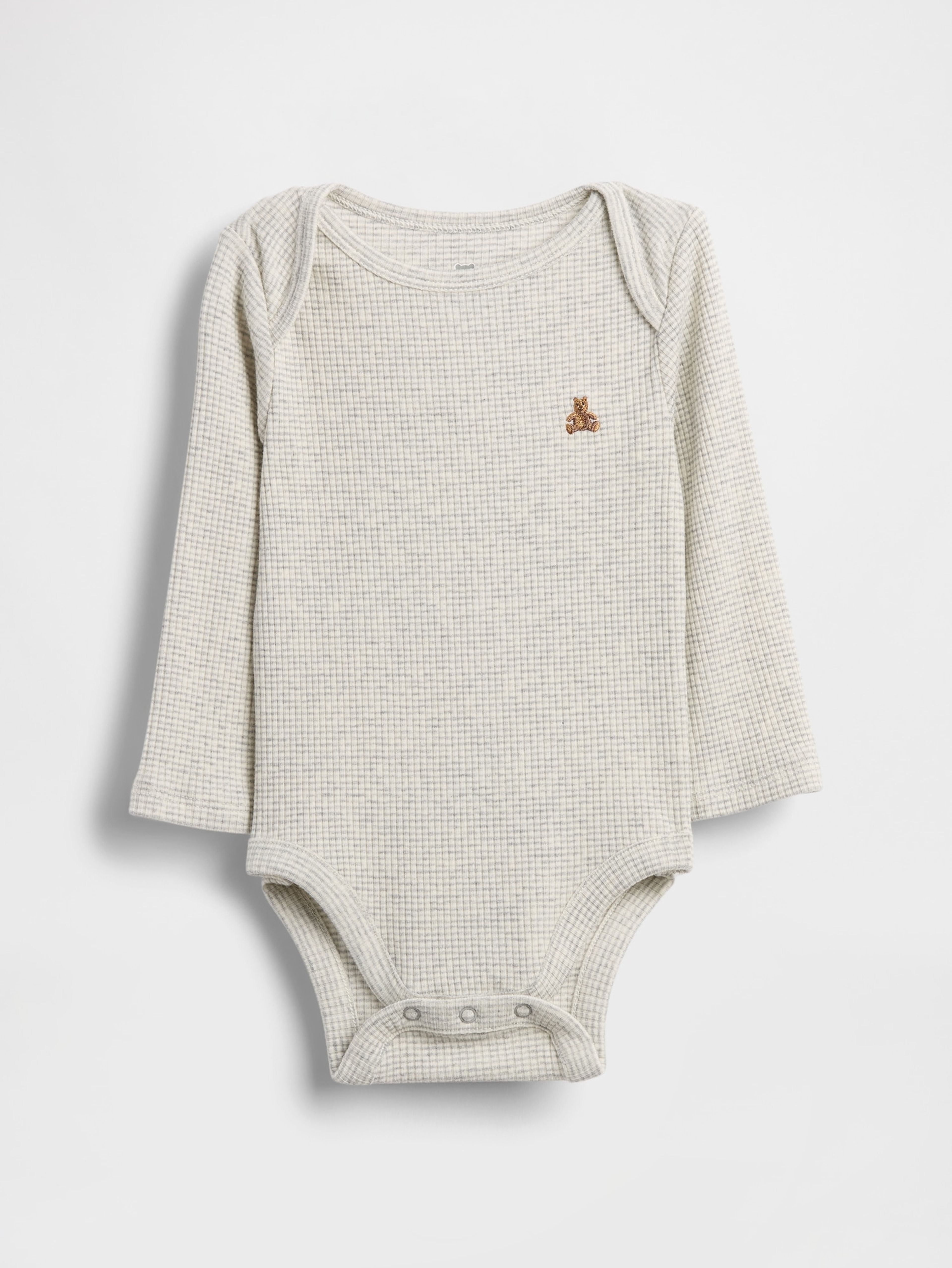 Baby prążkowane body Unisex