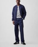 Pantaloni Relaxed Khakis-Bleumarin - 001