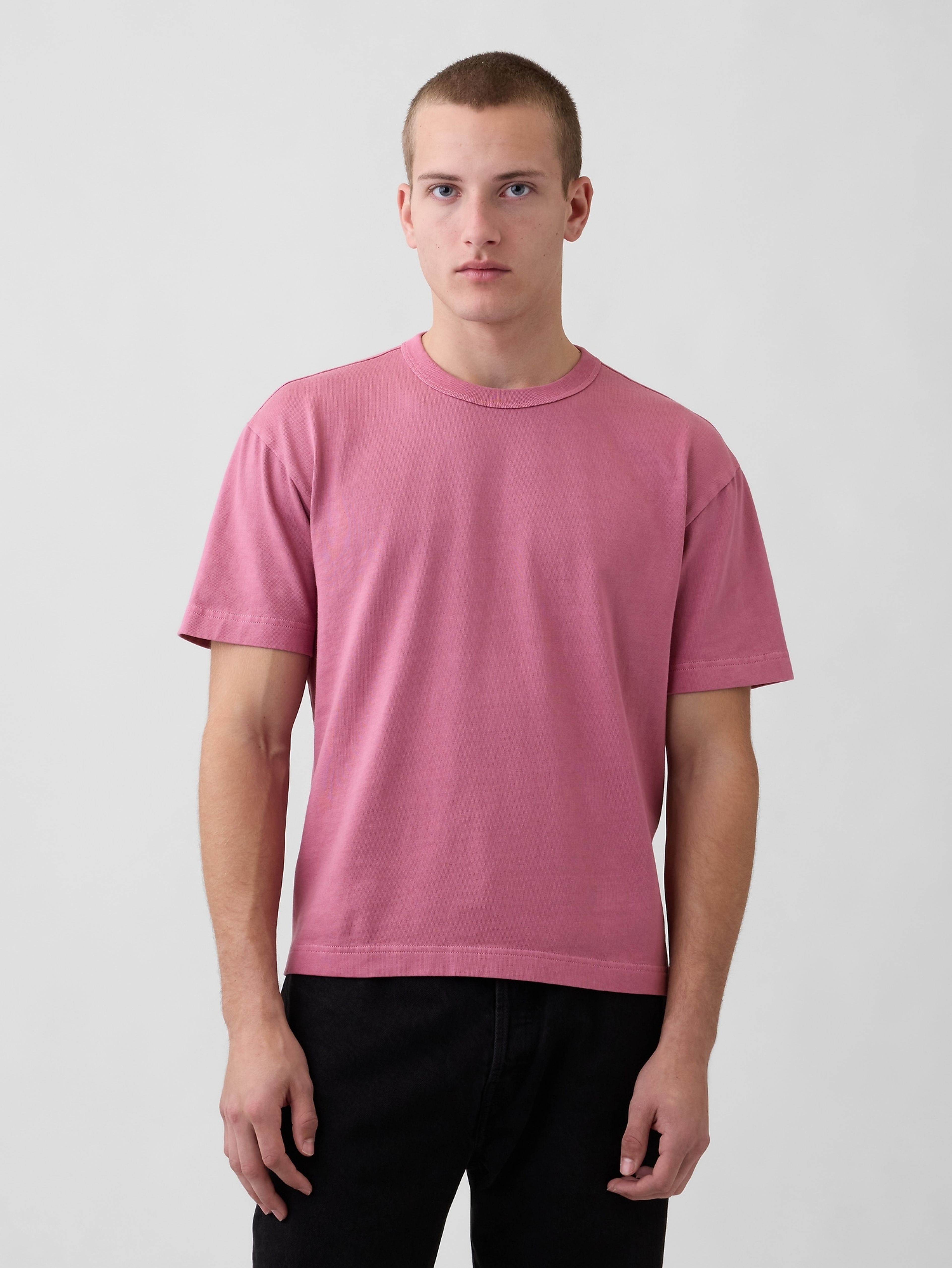 Camiseta crop Heavyweight unisex - 001