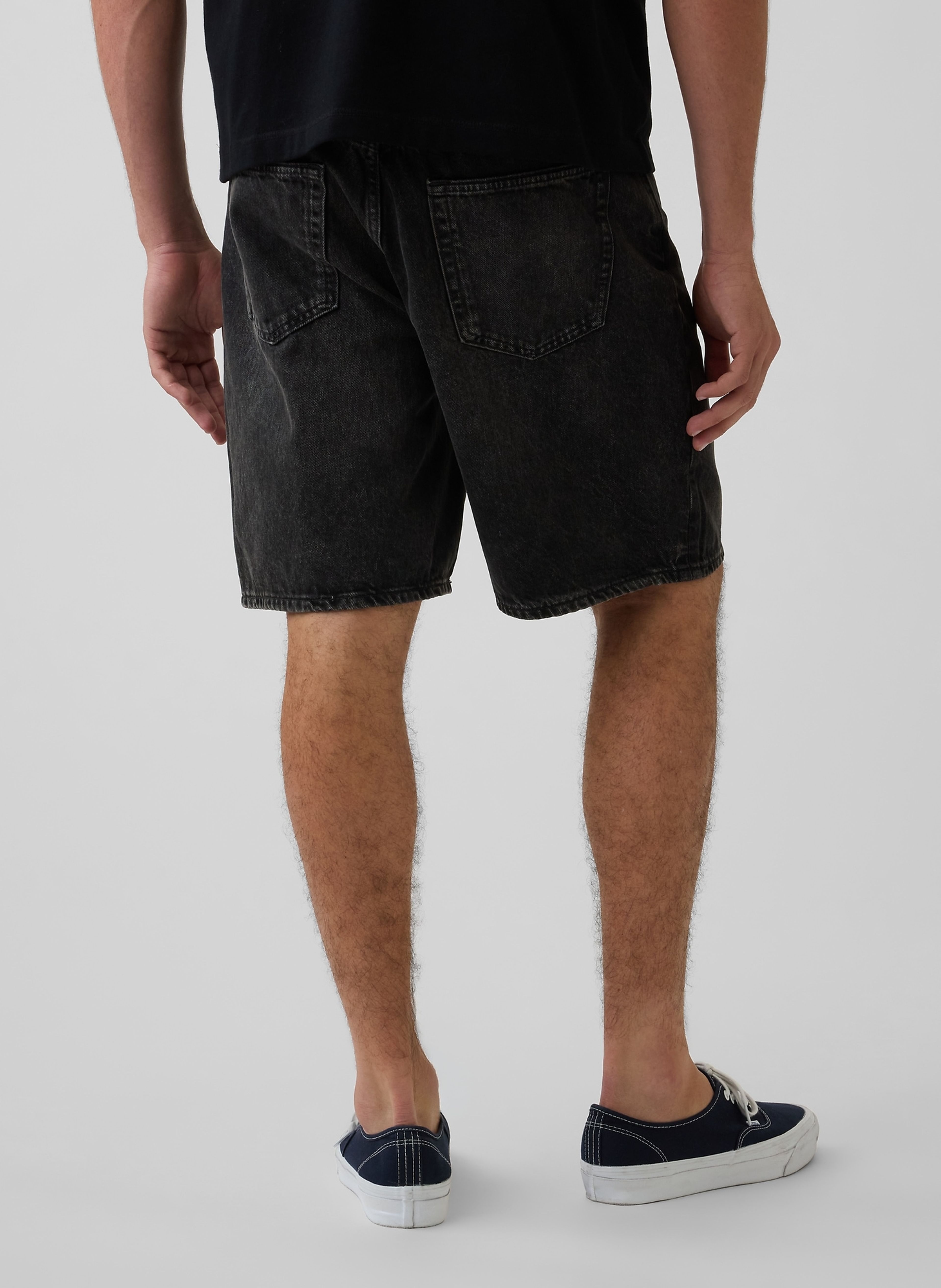Shorts baggy in denim - 004