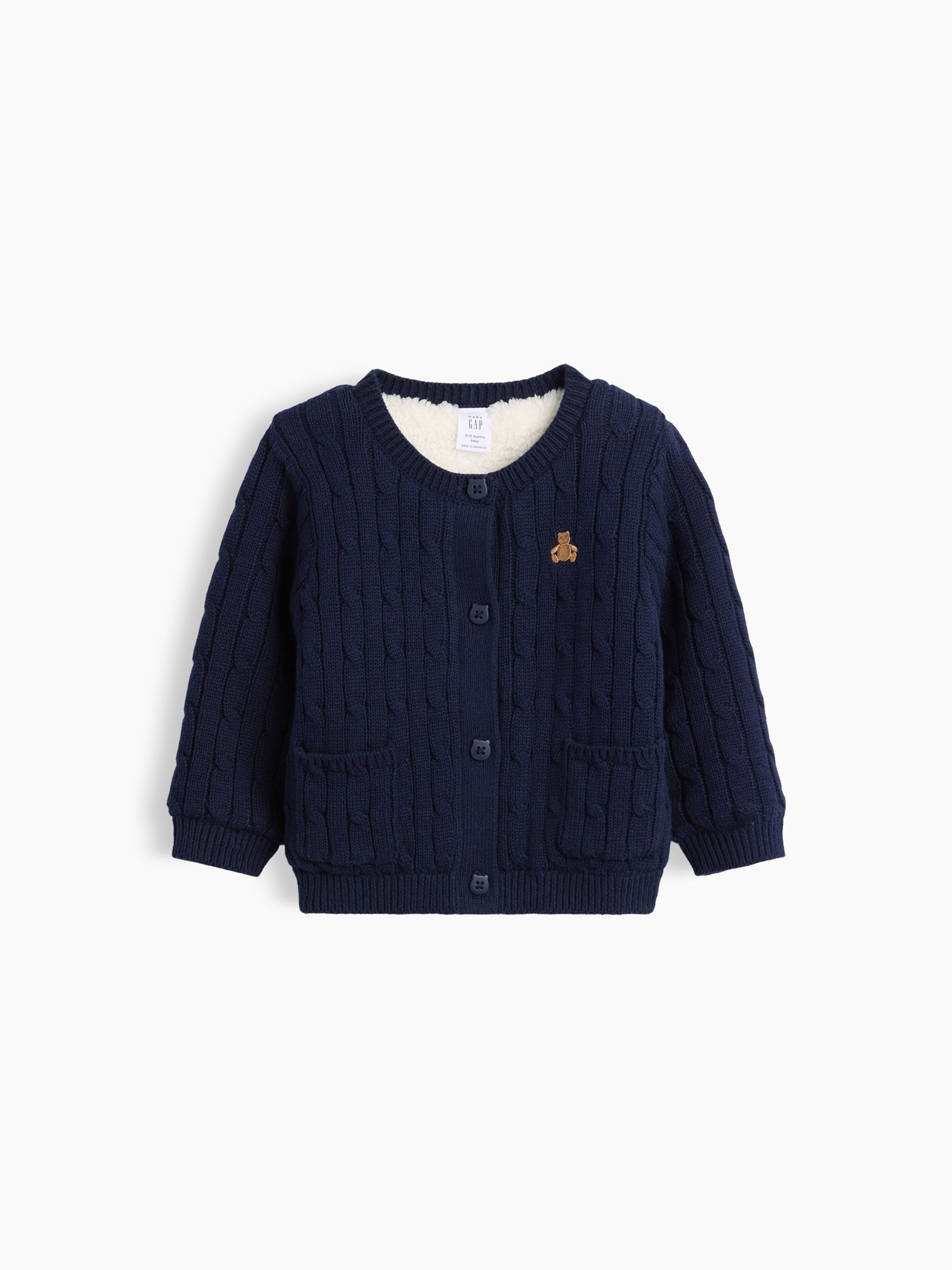 Baby sherpa svetr - 001