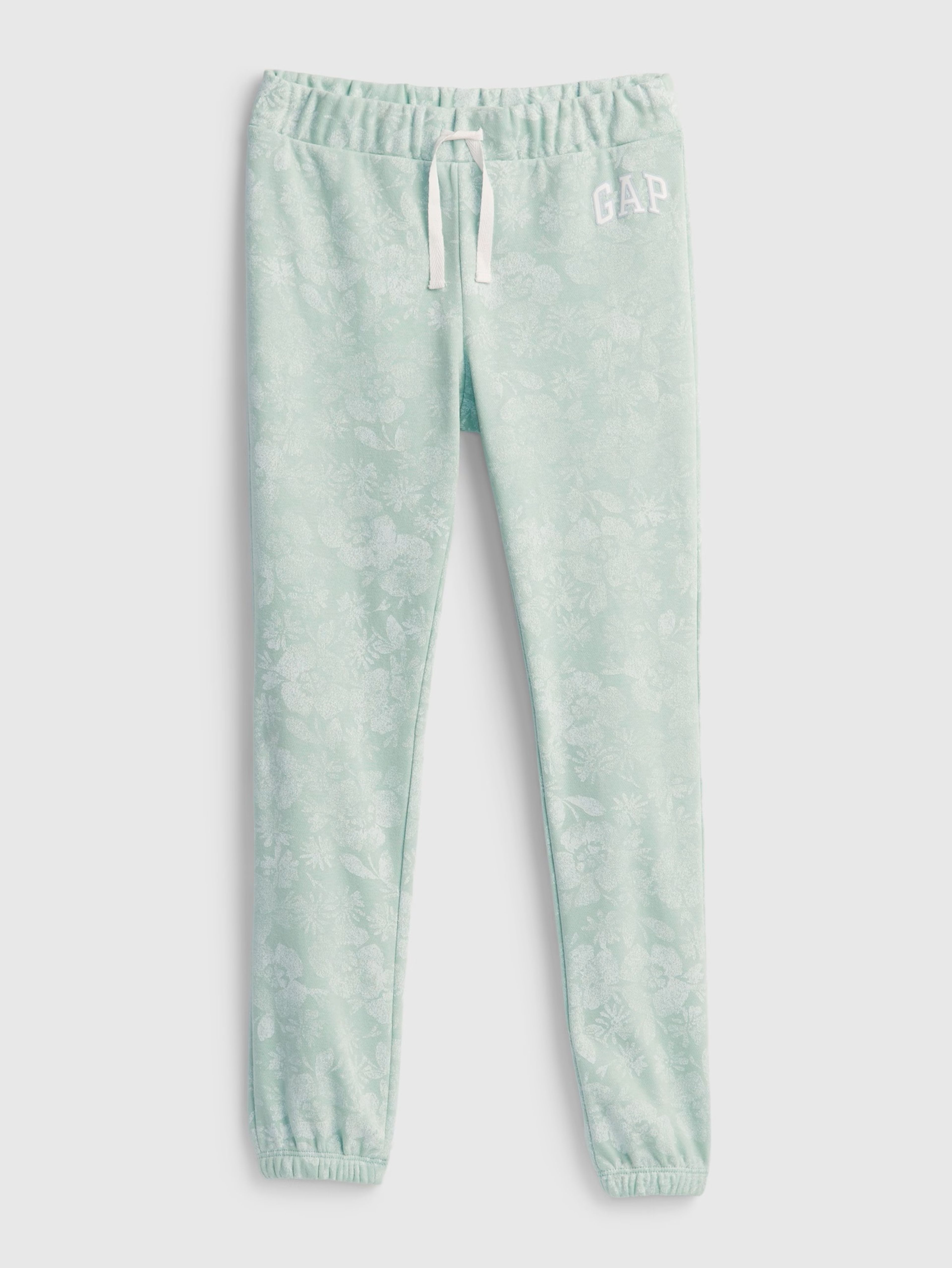 Kinder Sweatpants Blumen mit Logo