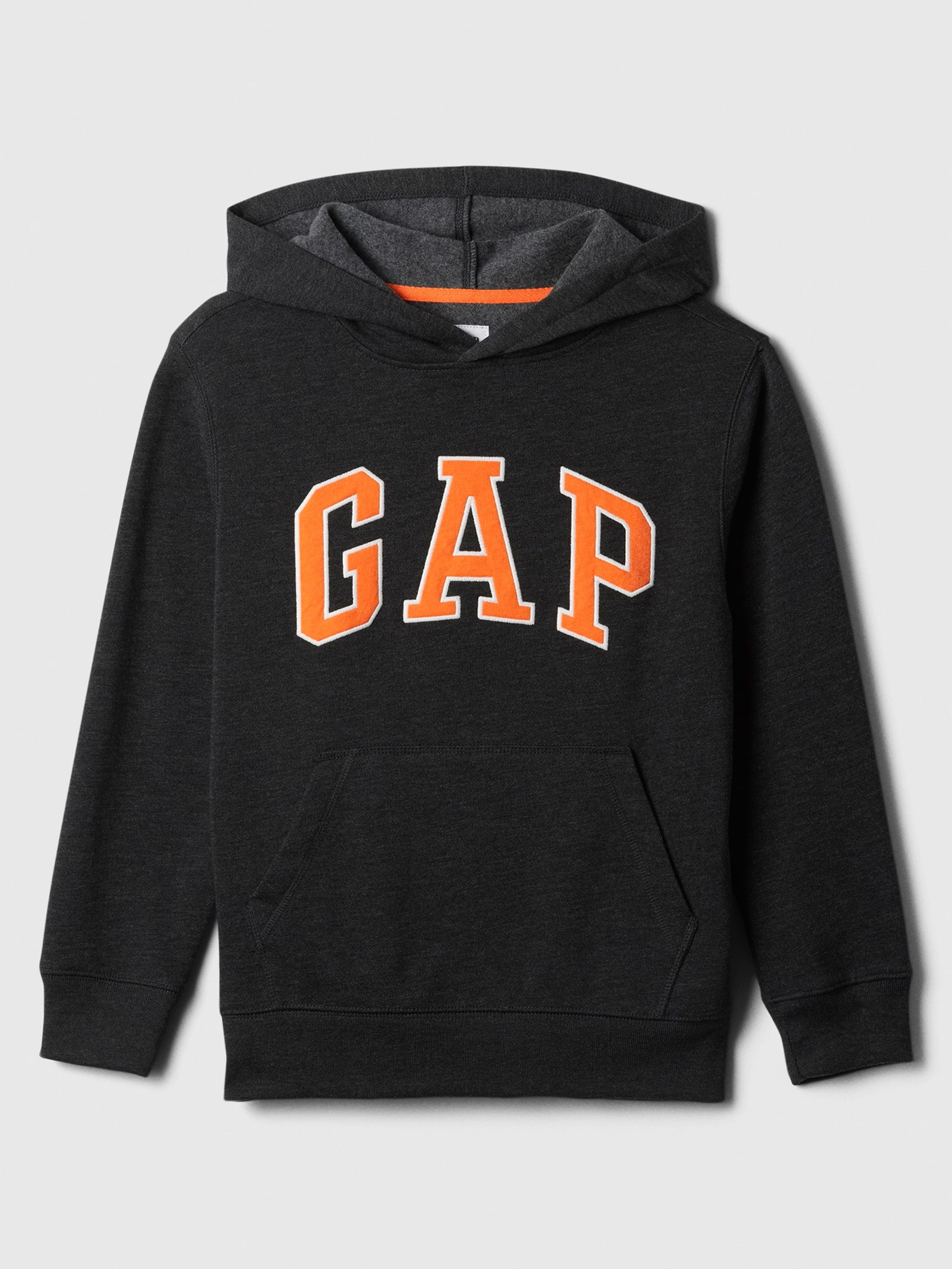 Kinder-Sweatshirt mit Logo und Fleece