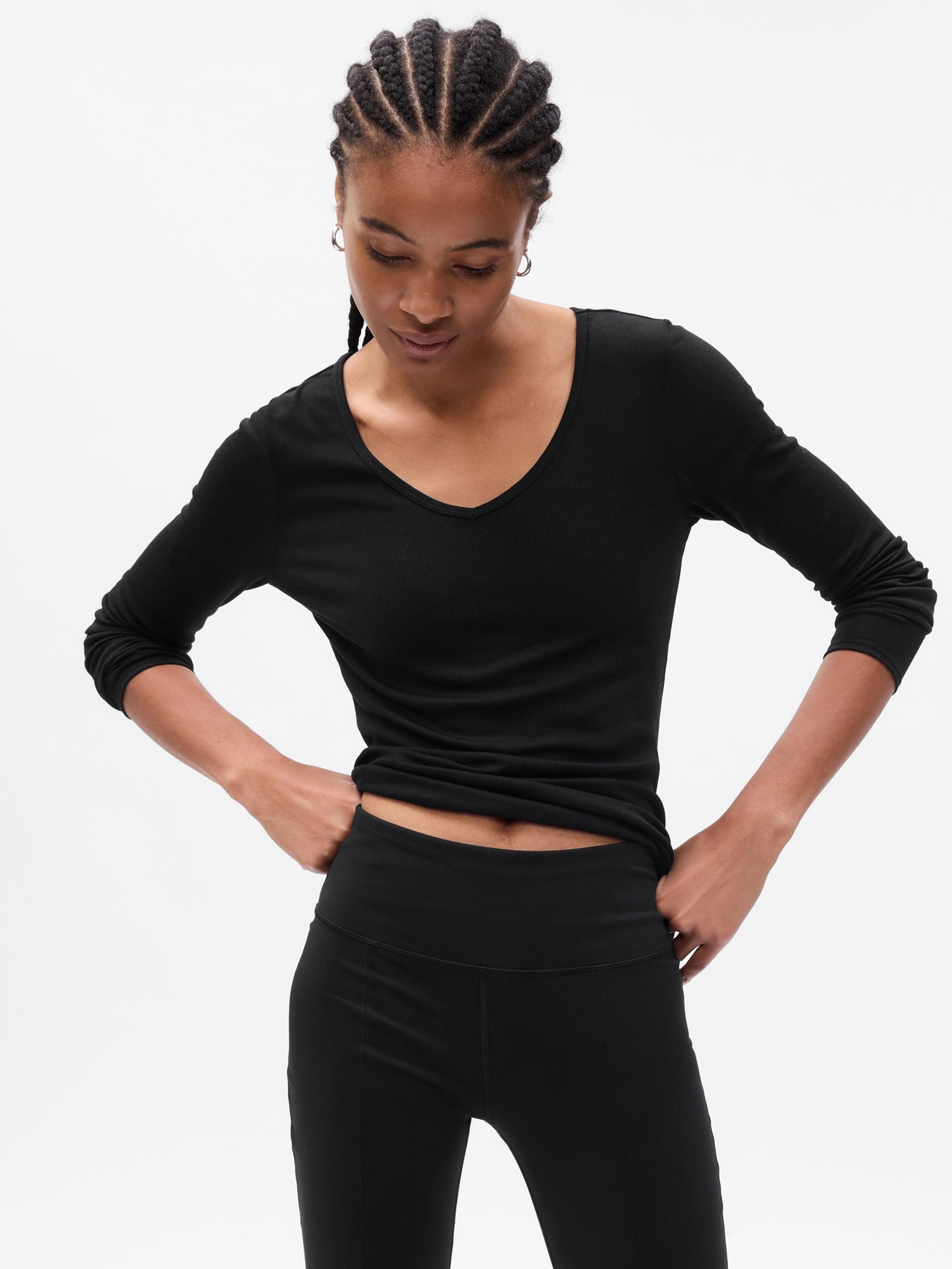 Sport-Shirt GapFit Mini Rib