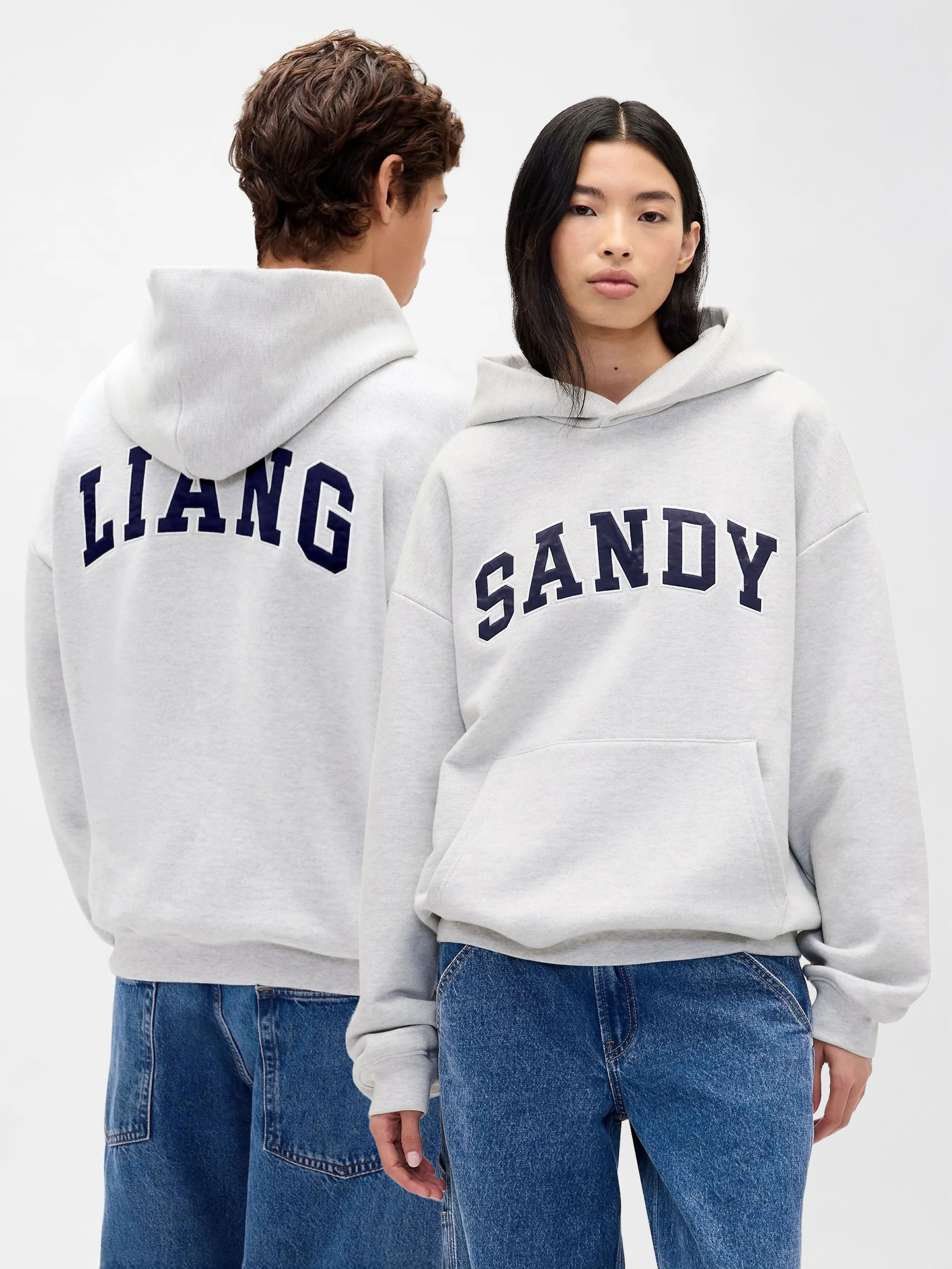 Oversize bluza Extra Heavyweight Unisex Gap × Sandy Liang