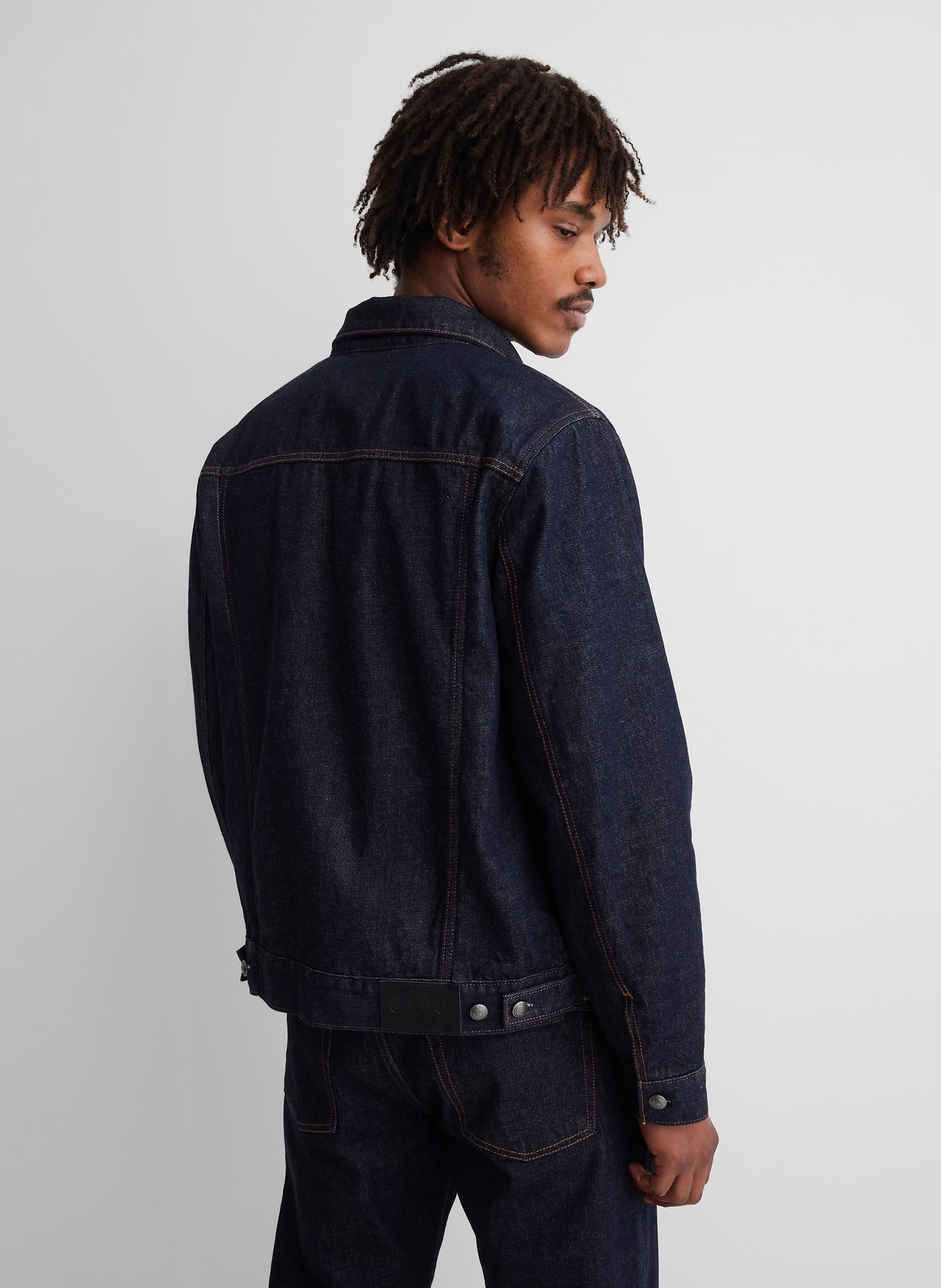 Spijkerjack van Japans denim Gap × A.P.C. unisex - 004