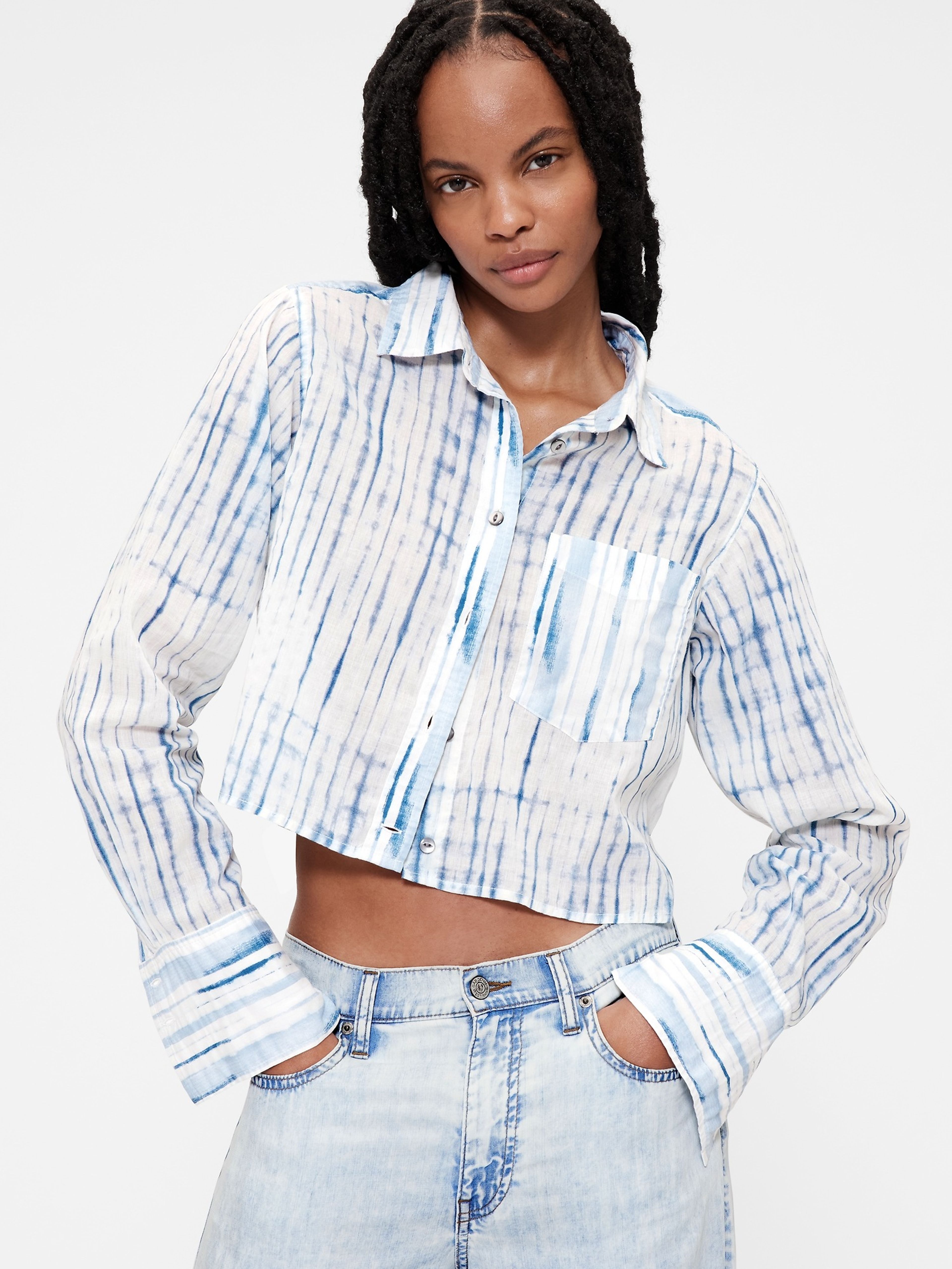 Koszula crop GapStudio by Zac Posen