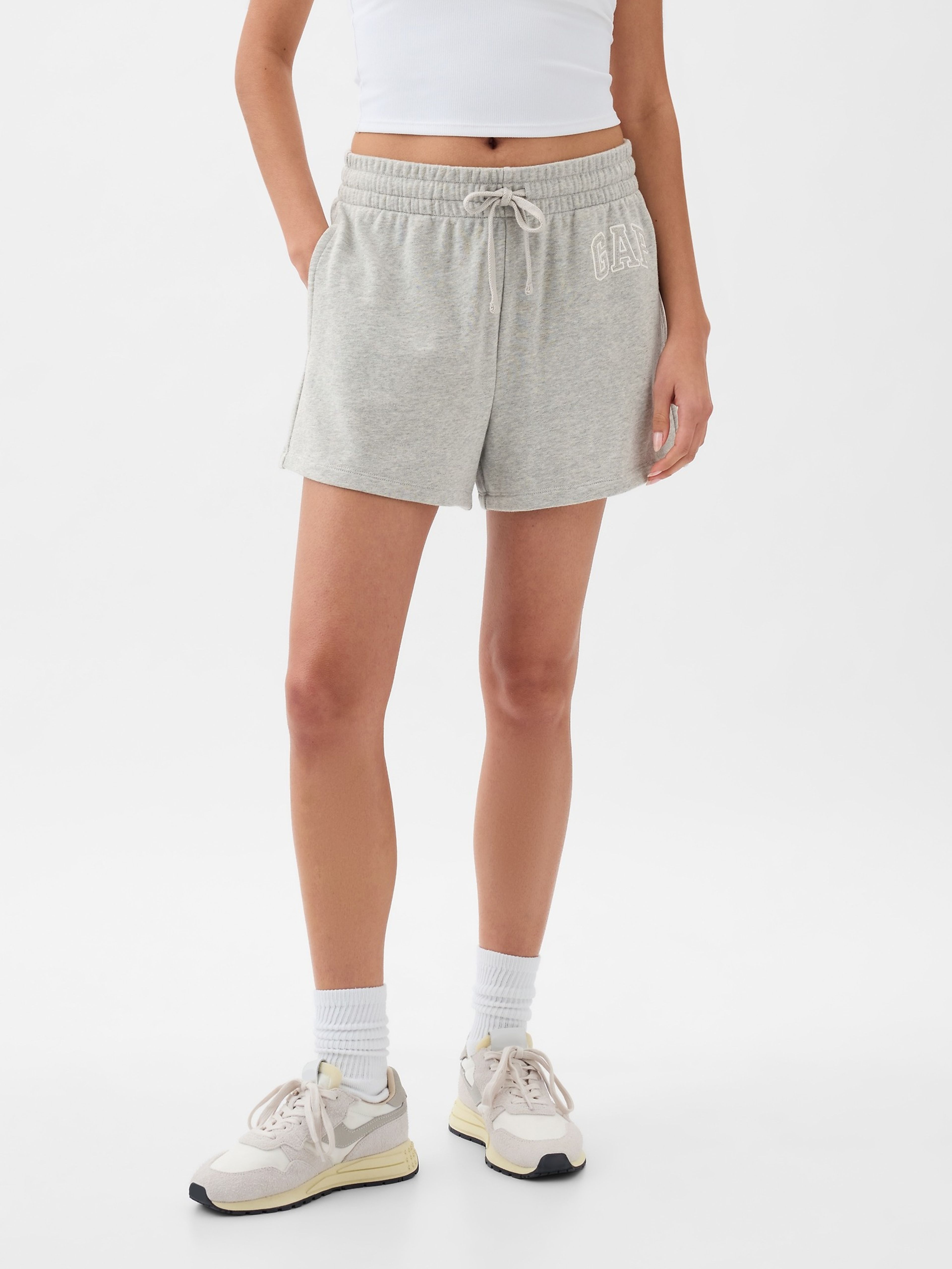 Damen Jogging-Shorts mit Logo