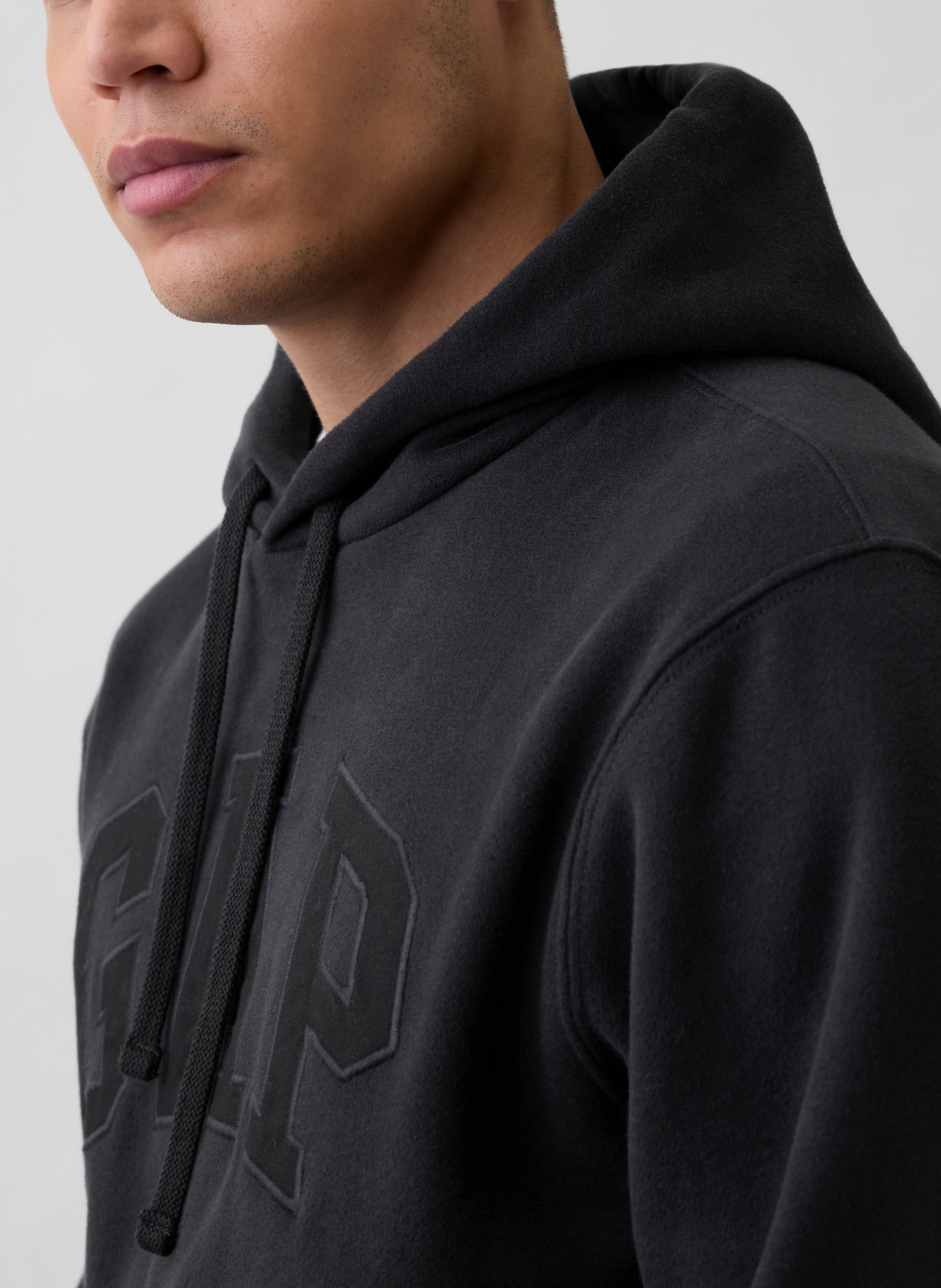 VintageSoft Hoodie unisex mit Logo - 004