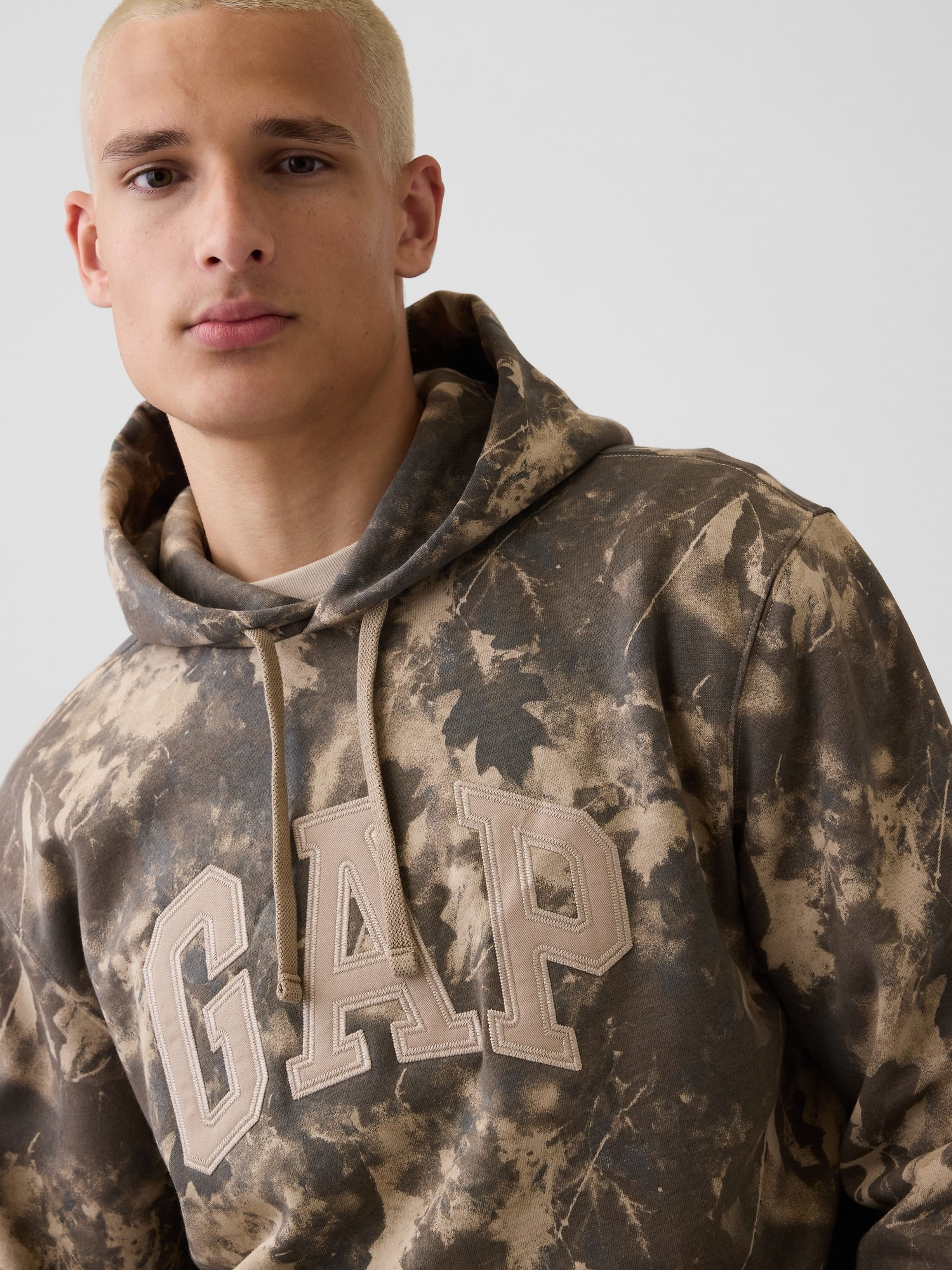 VintageSoft Hoodie unisex mit Logo - 004