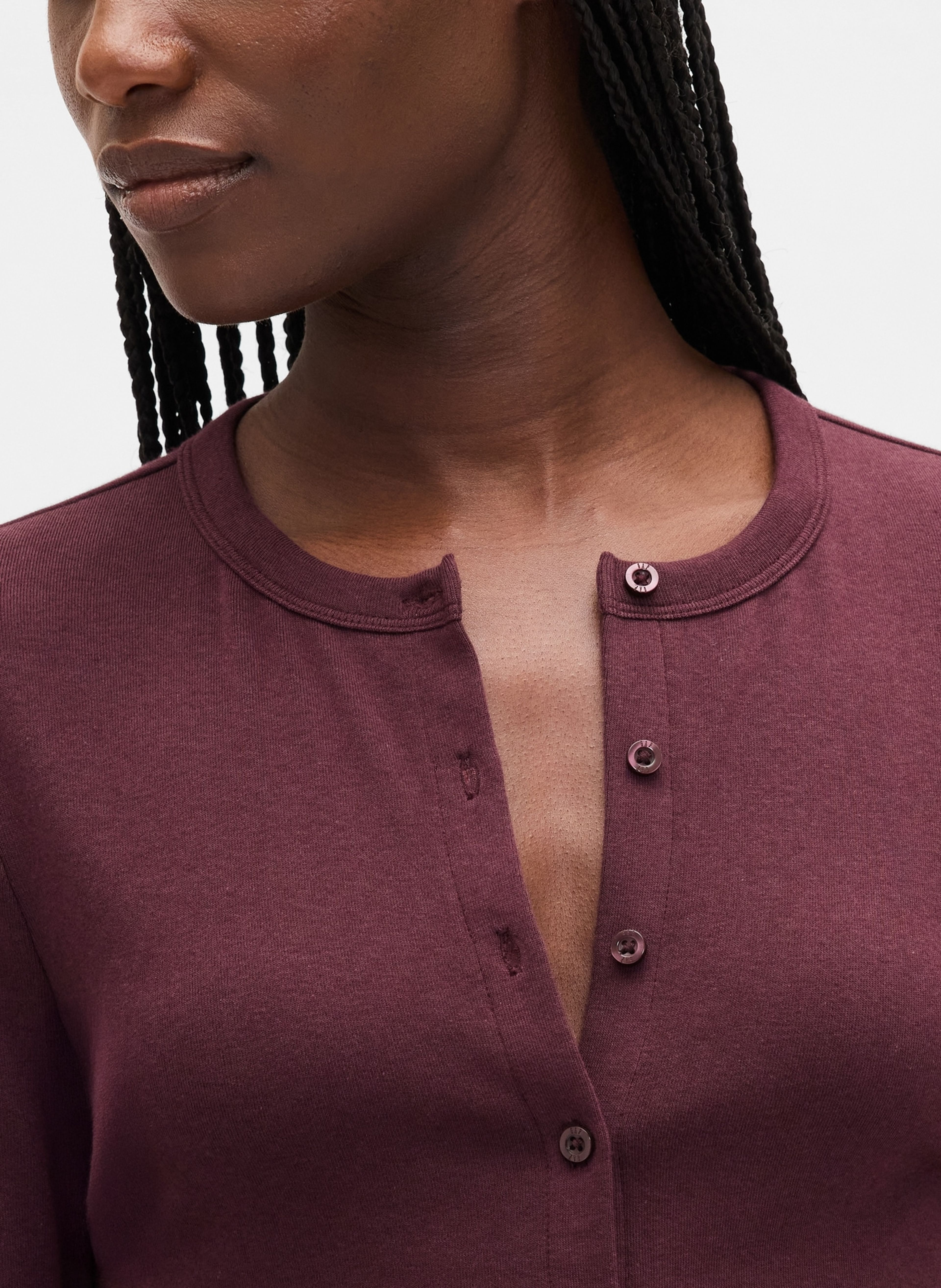 Cardigan boutonné - 004