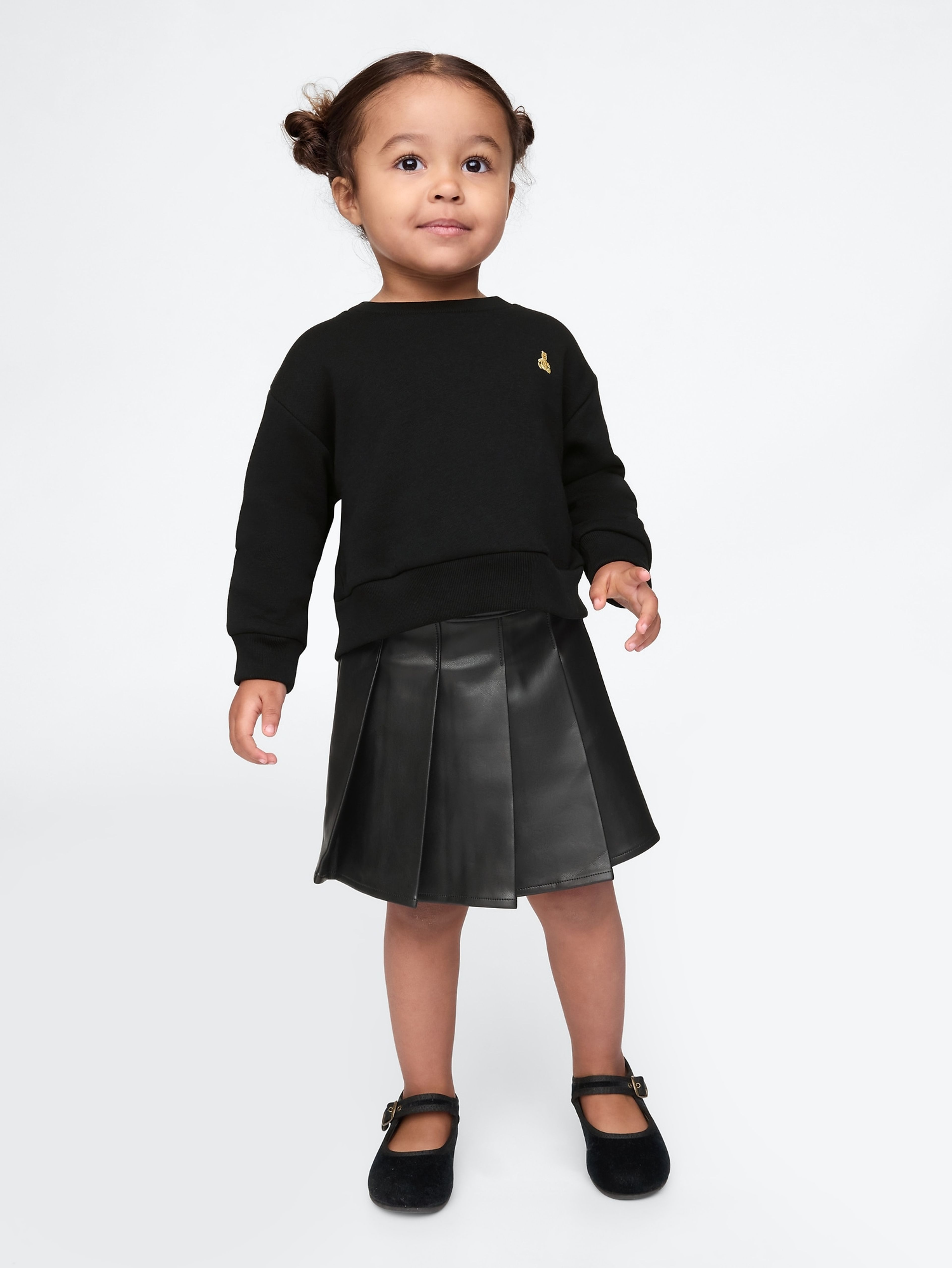 Baby zestaw bluzy i spódnicy szortowej
