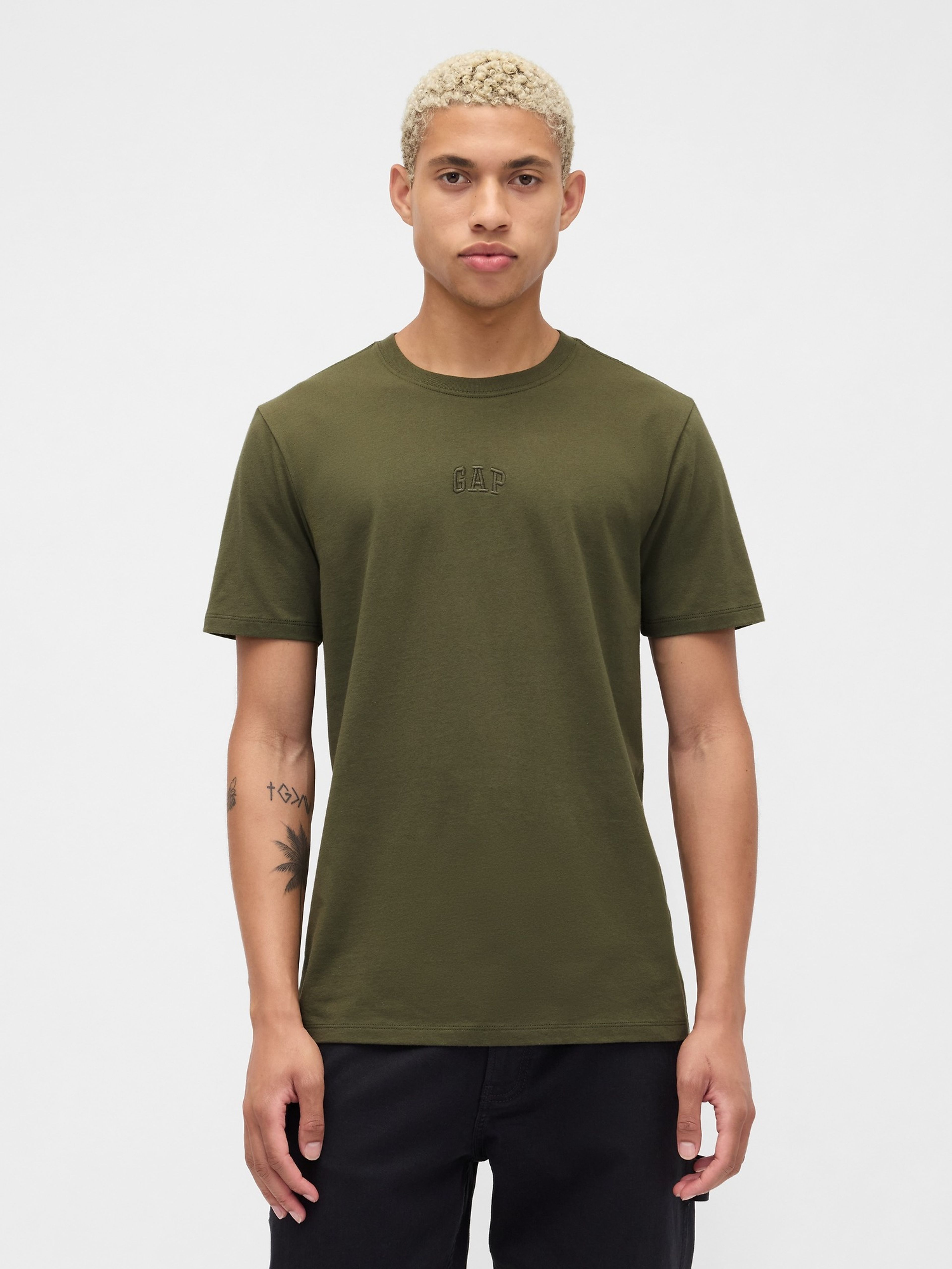 Herren-T-Shirt mit Logo, Everyday Soft