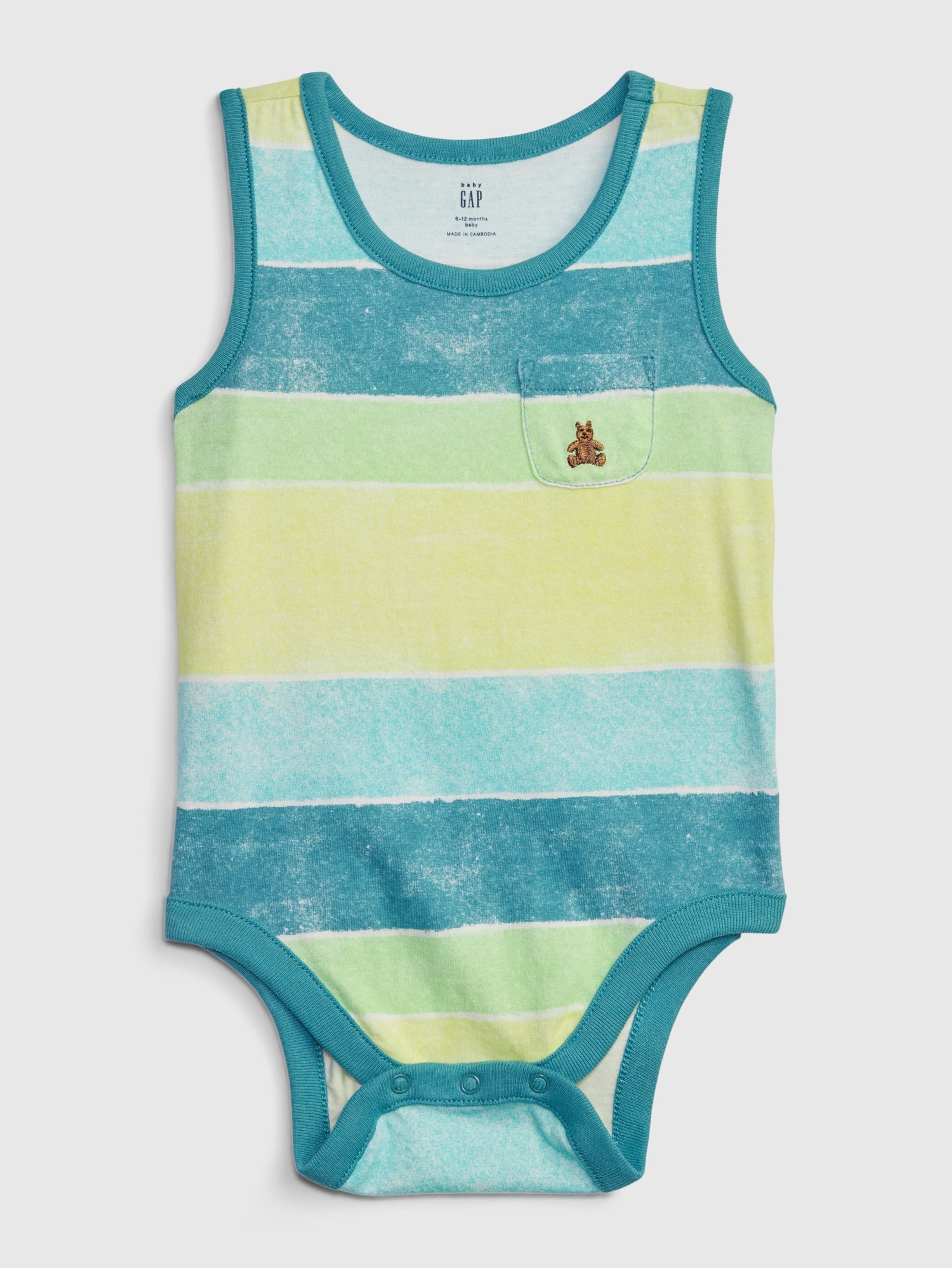 Baby Gestreifter Body Brannan