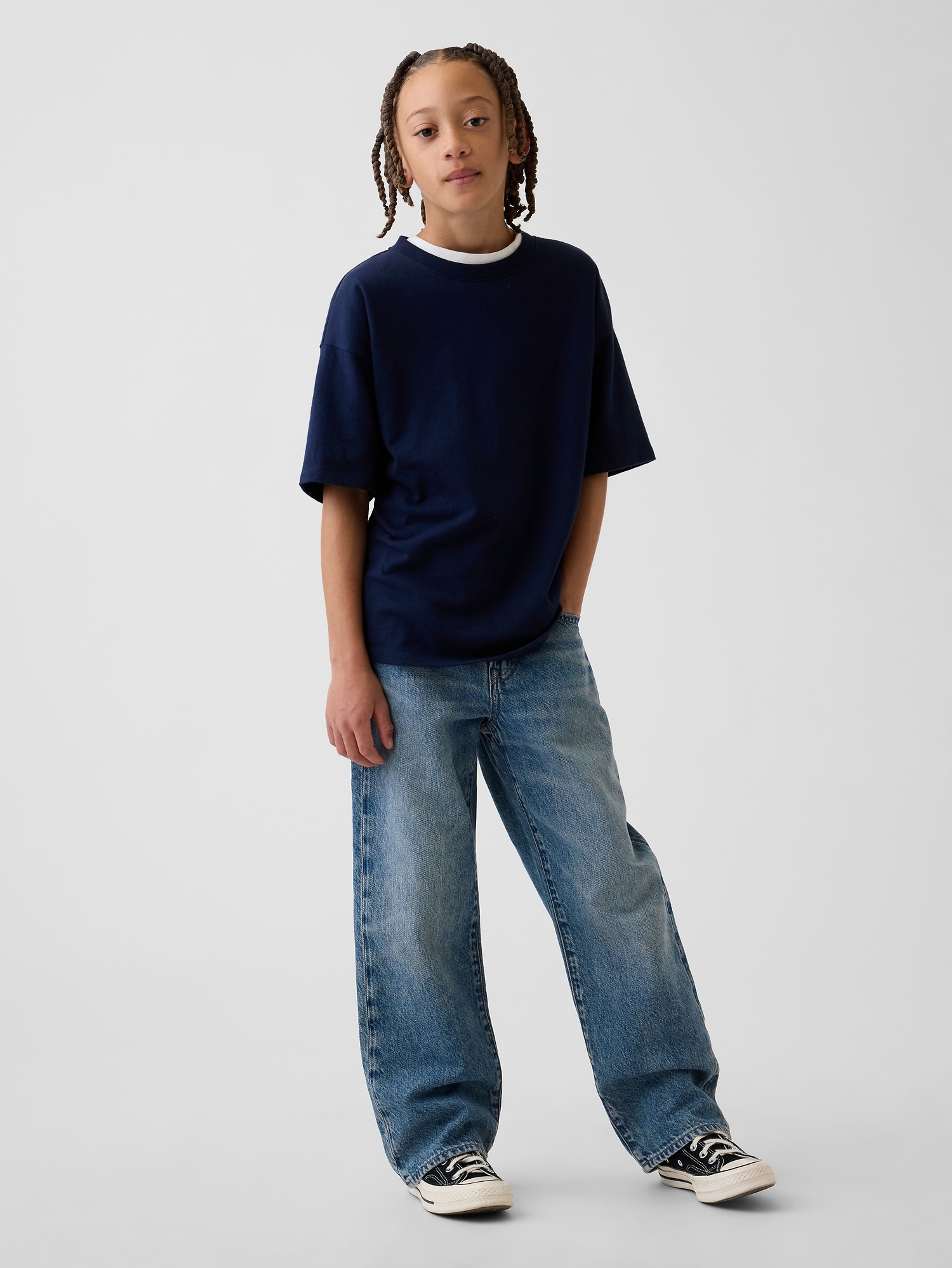 Dziecięce jeansy 90s loose