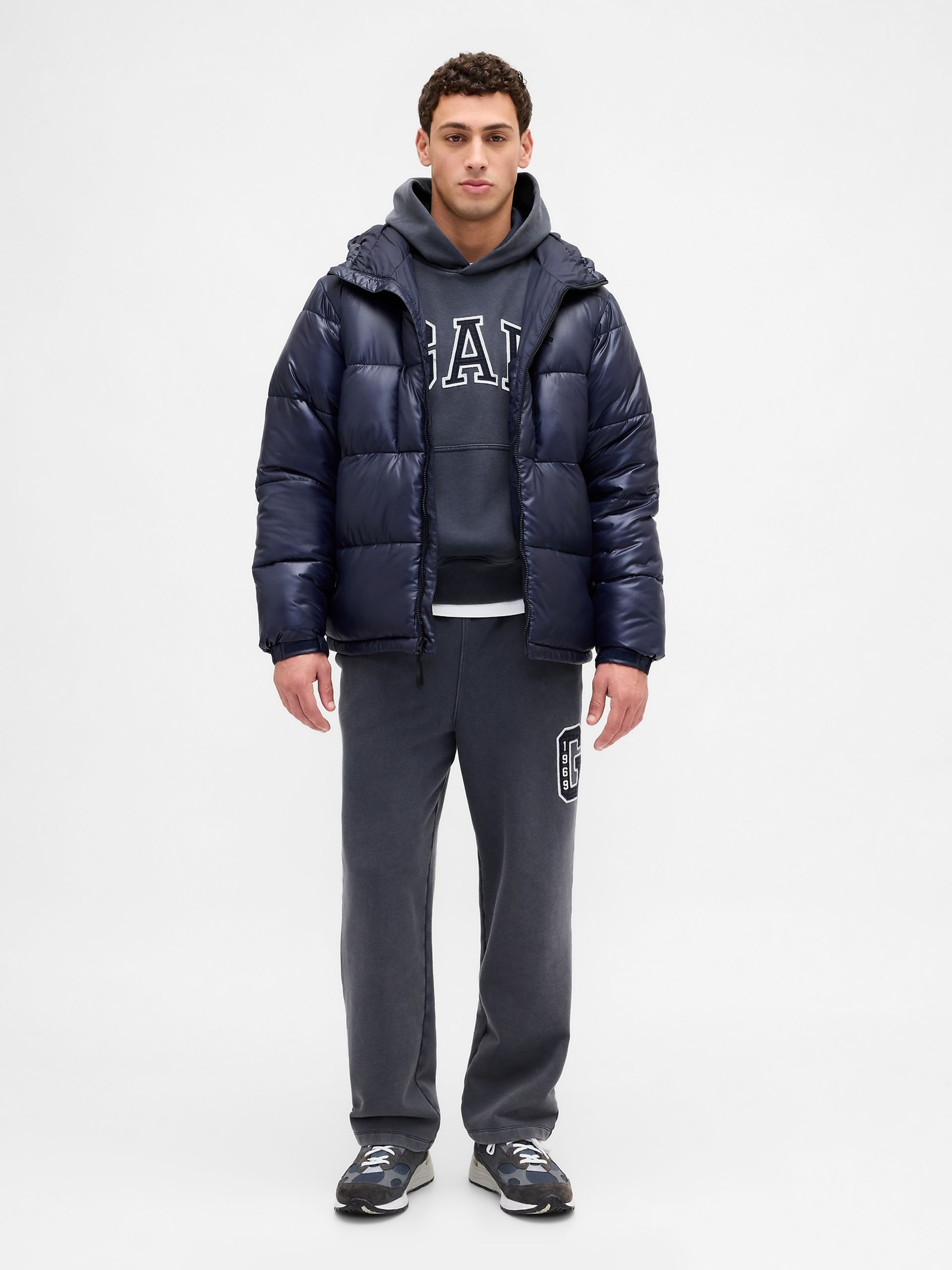 Pantaloni in felpa Heavyweight con logo - 001