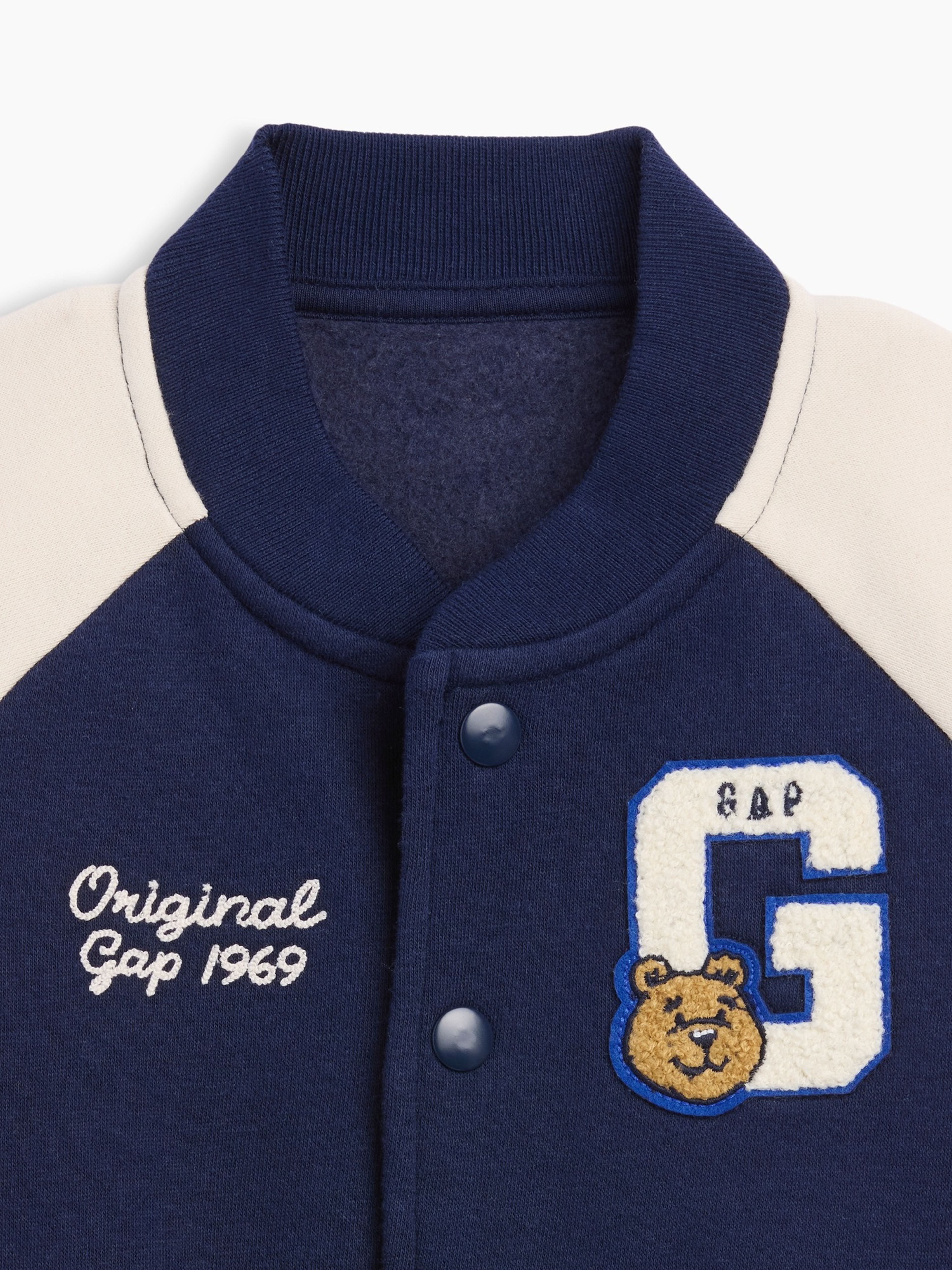 Baby bluza varsity Brannan Bear VintageSoft - 004