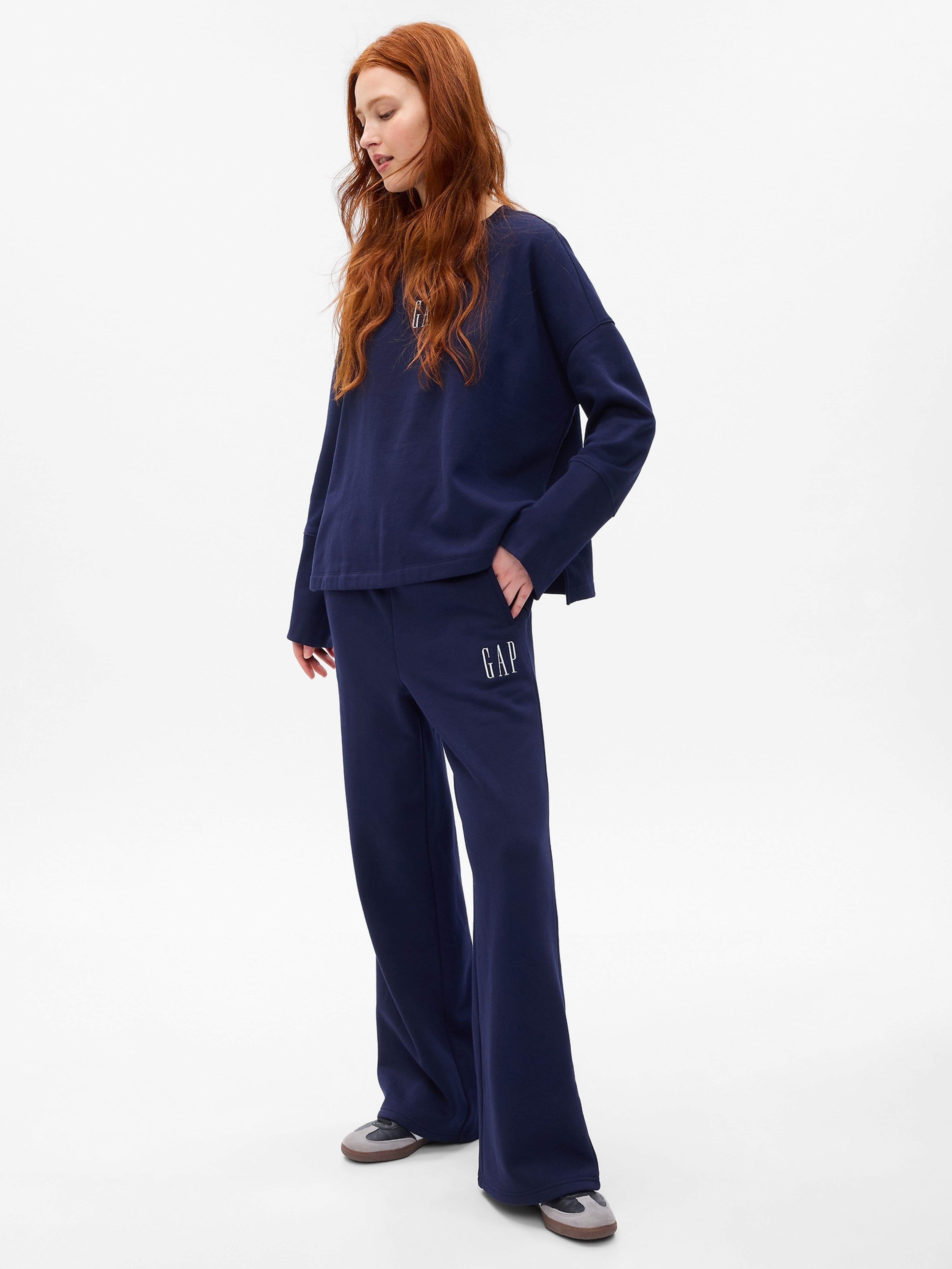 Spodnie dresowe vintage soft z logo