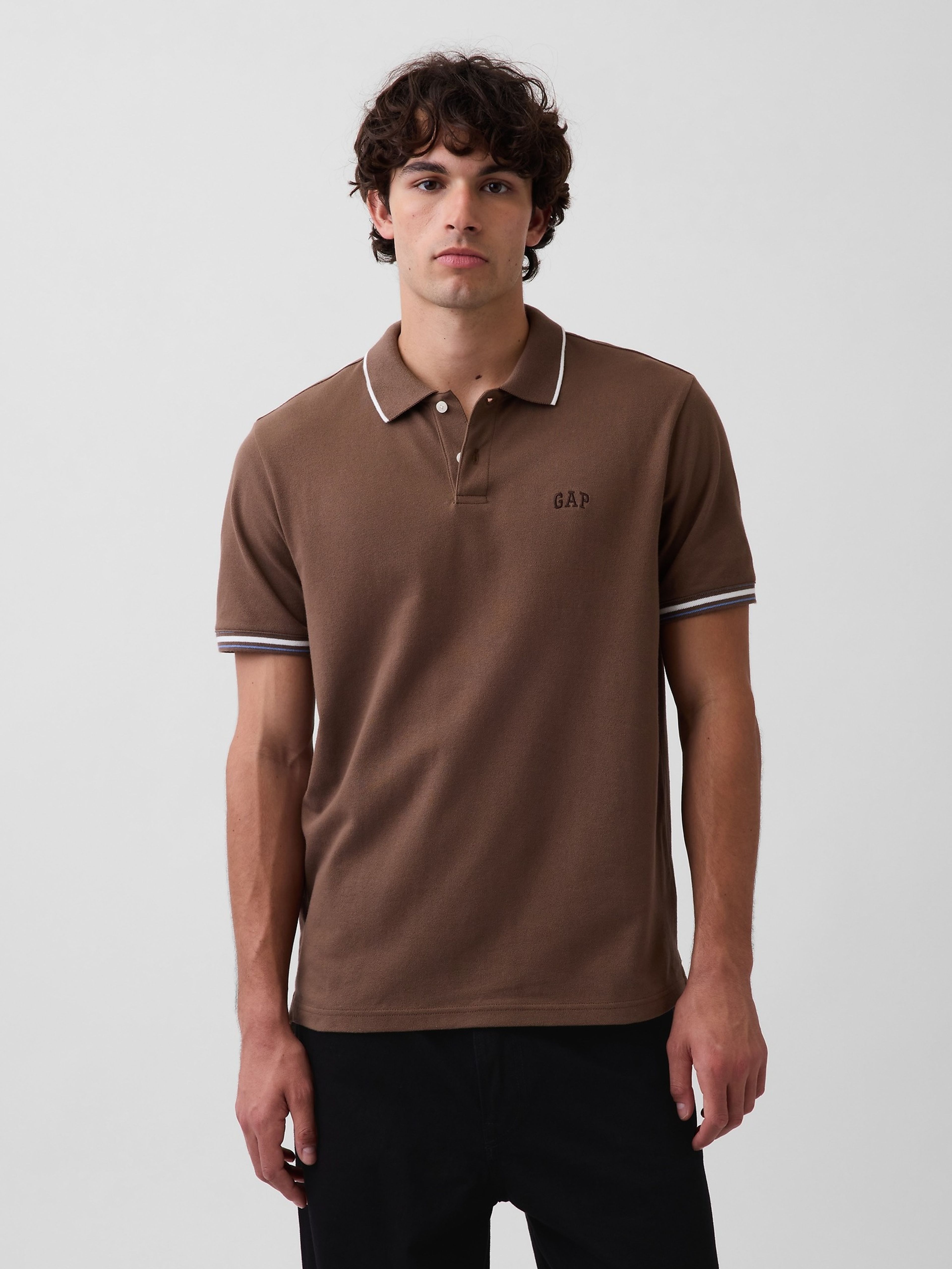 Piqué polo tričko