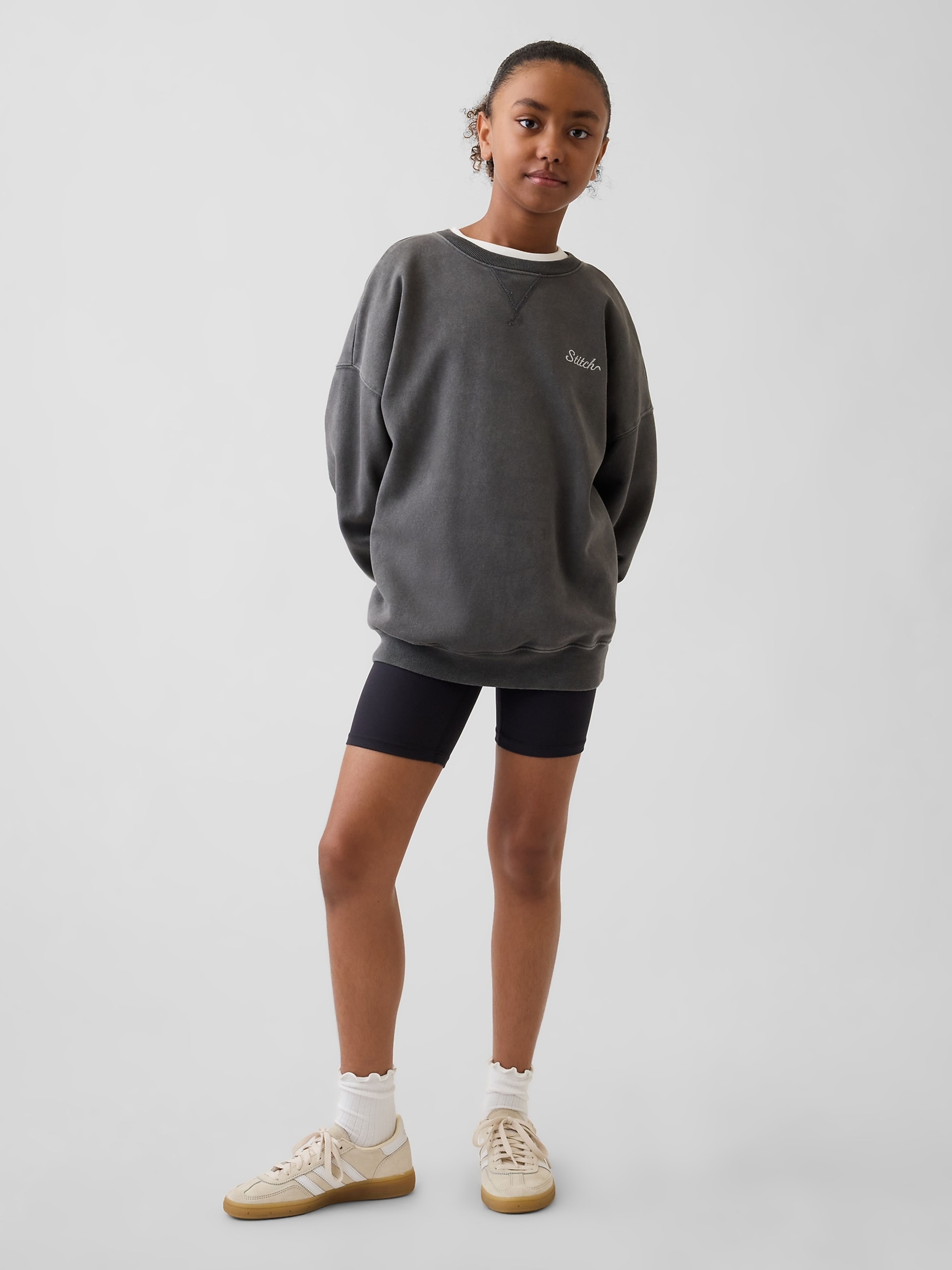 Sweatshirt oversize enfant Gap × Lilo et Stitch VintageSoft - 003