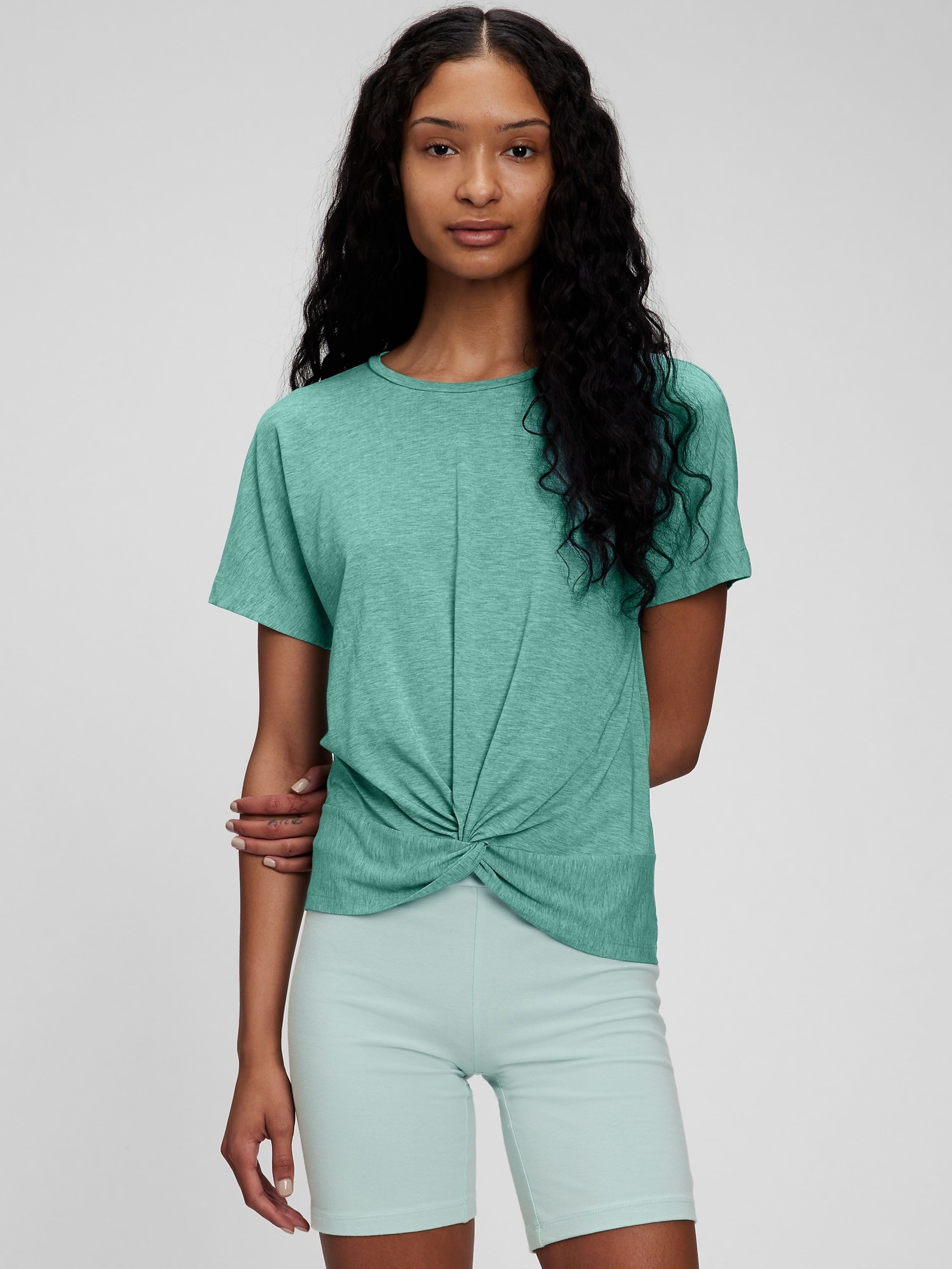 port-Shirt GapFit Twist-Front