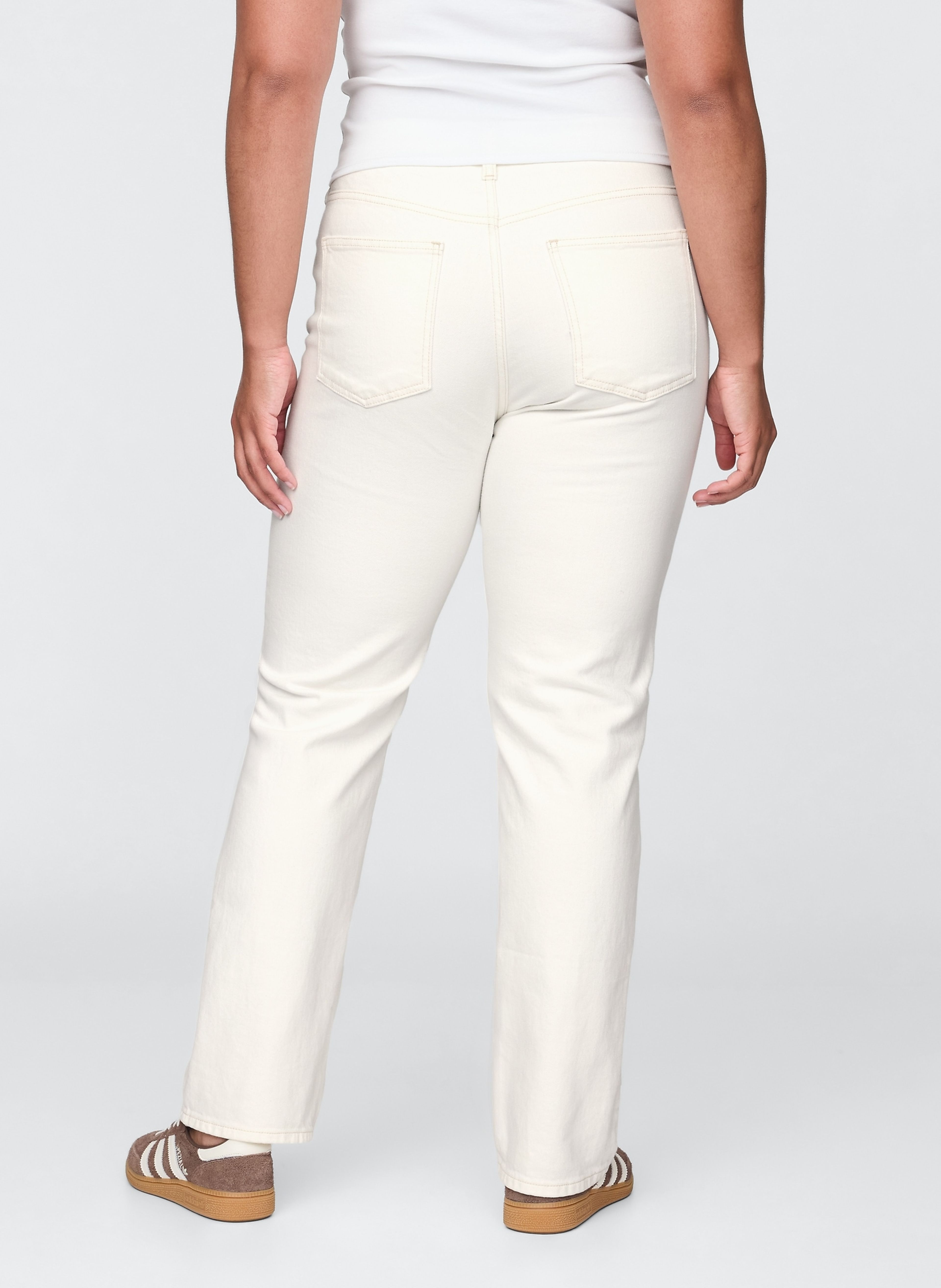 High Rise 90s Straight Jeans - 007