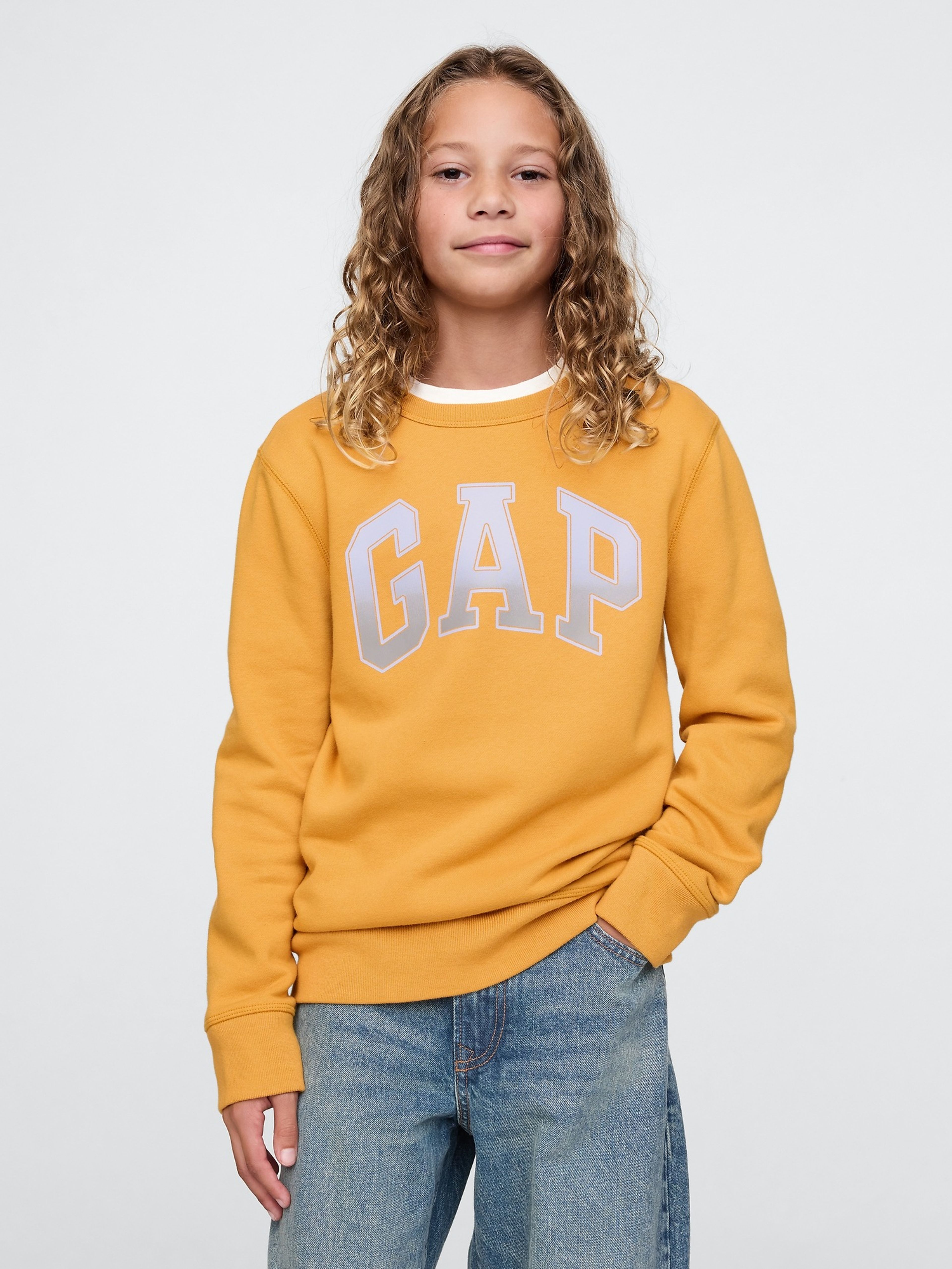 Kinder Sweatshirt mit Logo